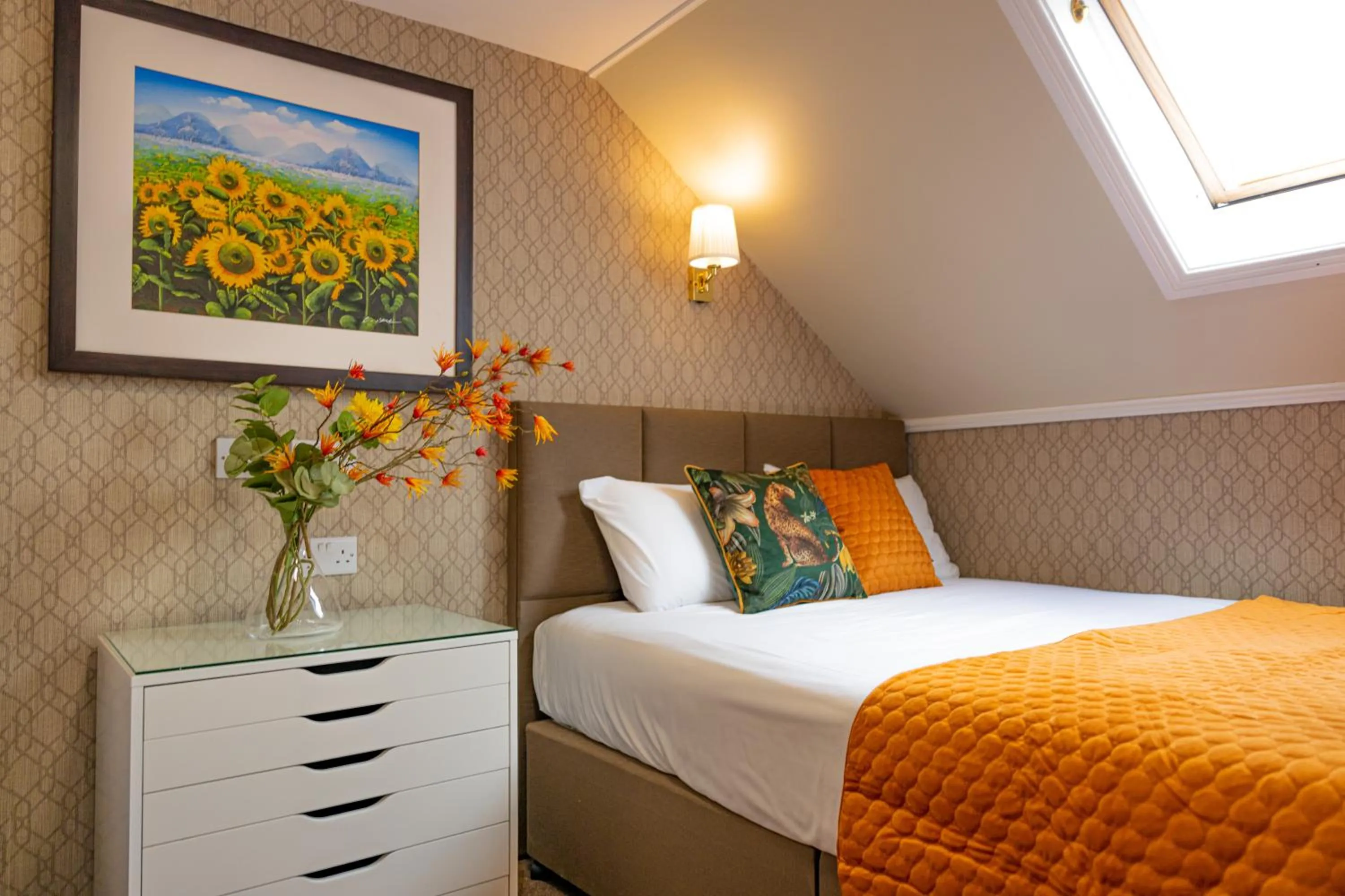 Bedroom, Bed in Egans House