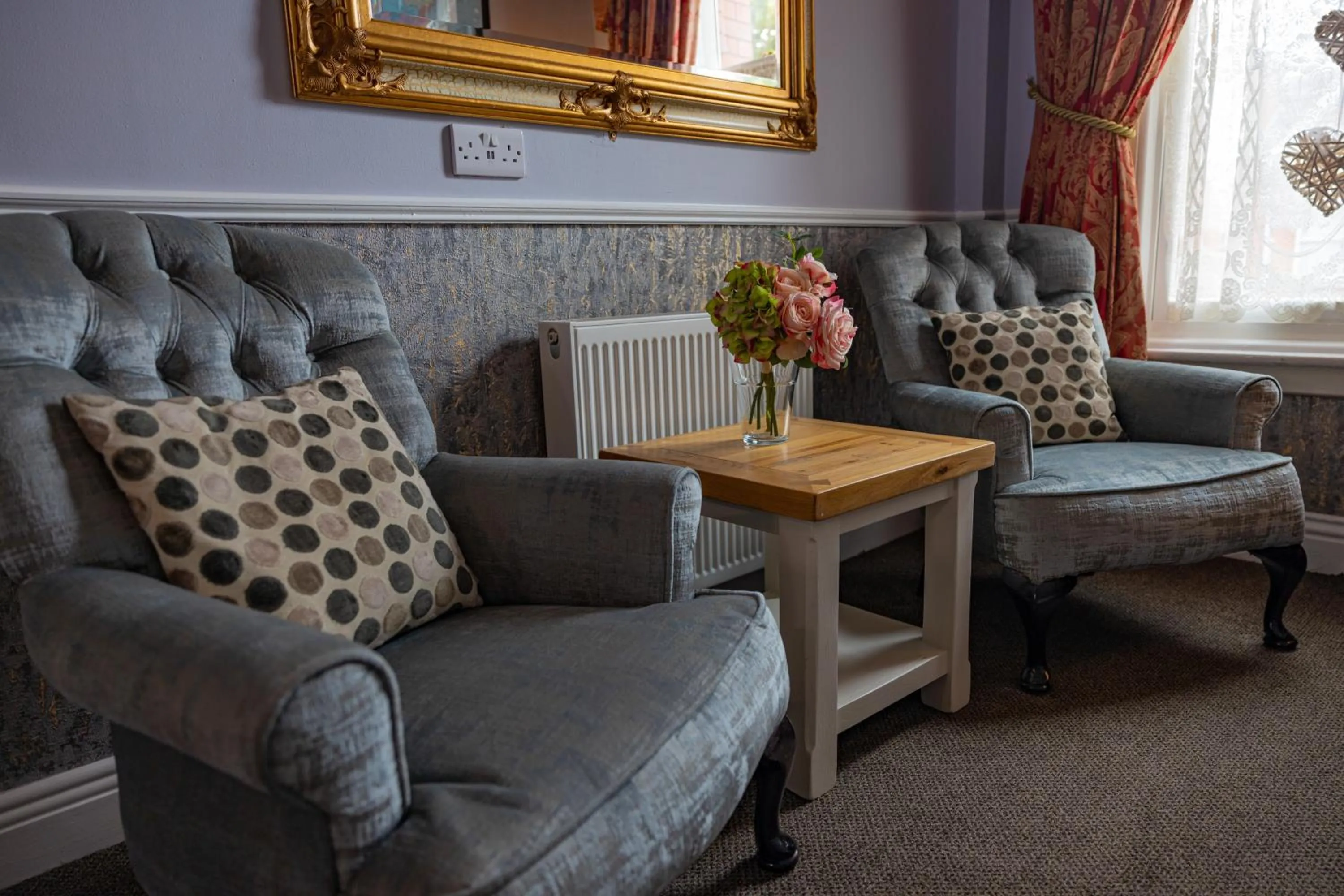 Living room in Egans House