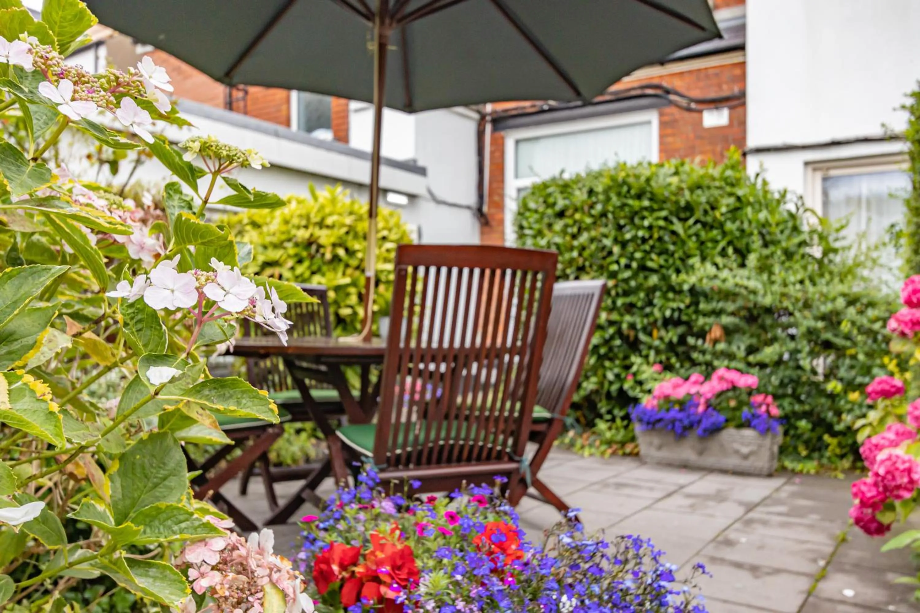 Patio in Egans House
