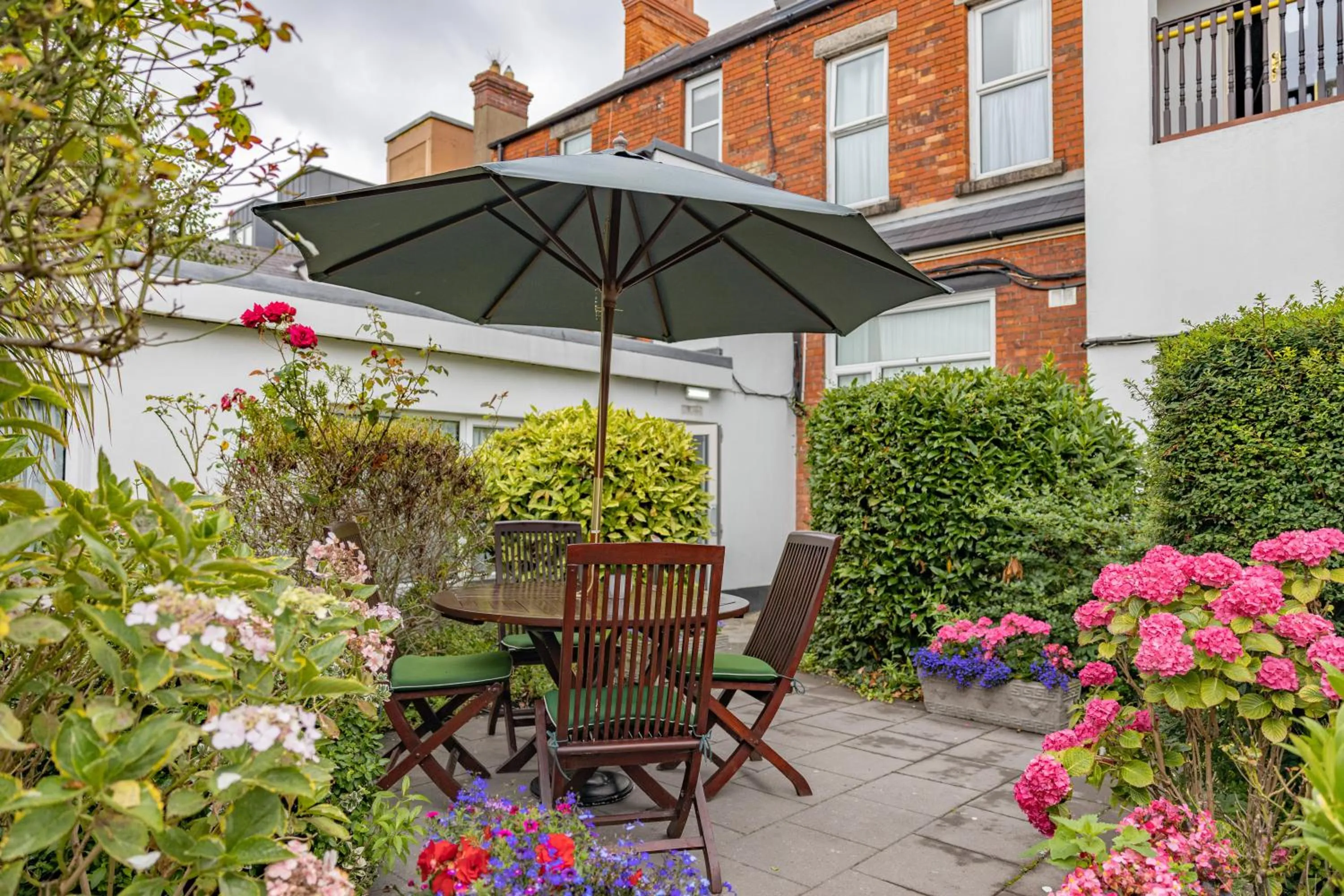 Patio in Egans House