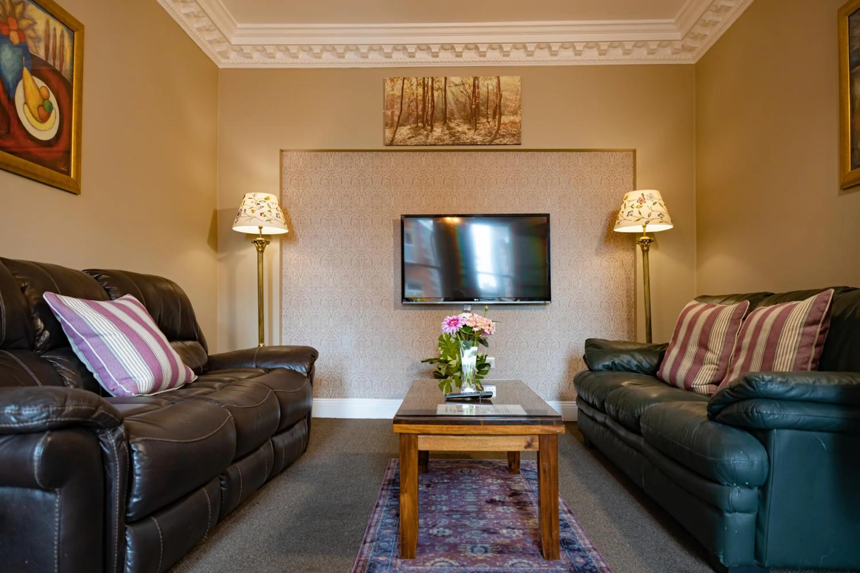 Communal lounge/ TV room in Egans House