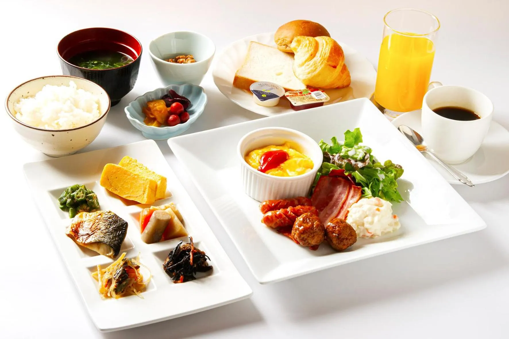 Breakfast in Kanku Izumiotsu Washington Hotel