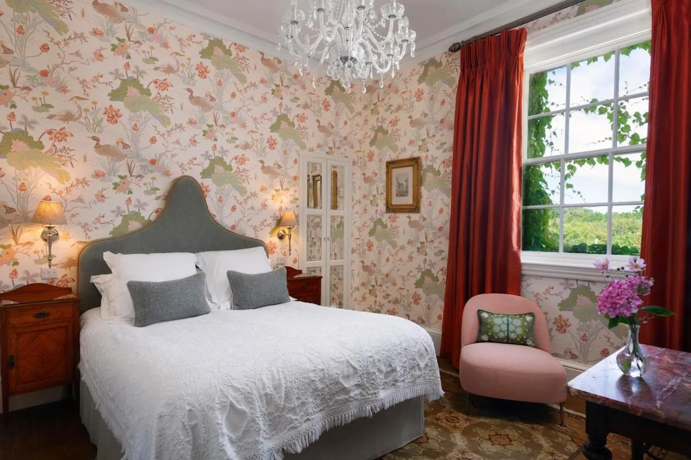 Bed in Dunbrody Country House Hotel