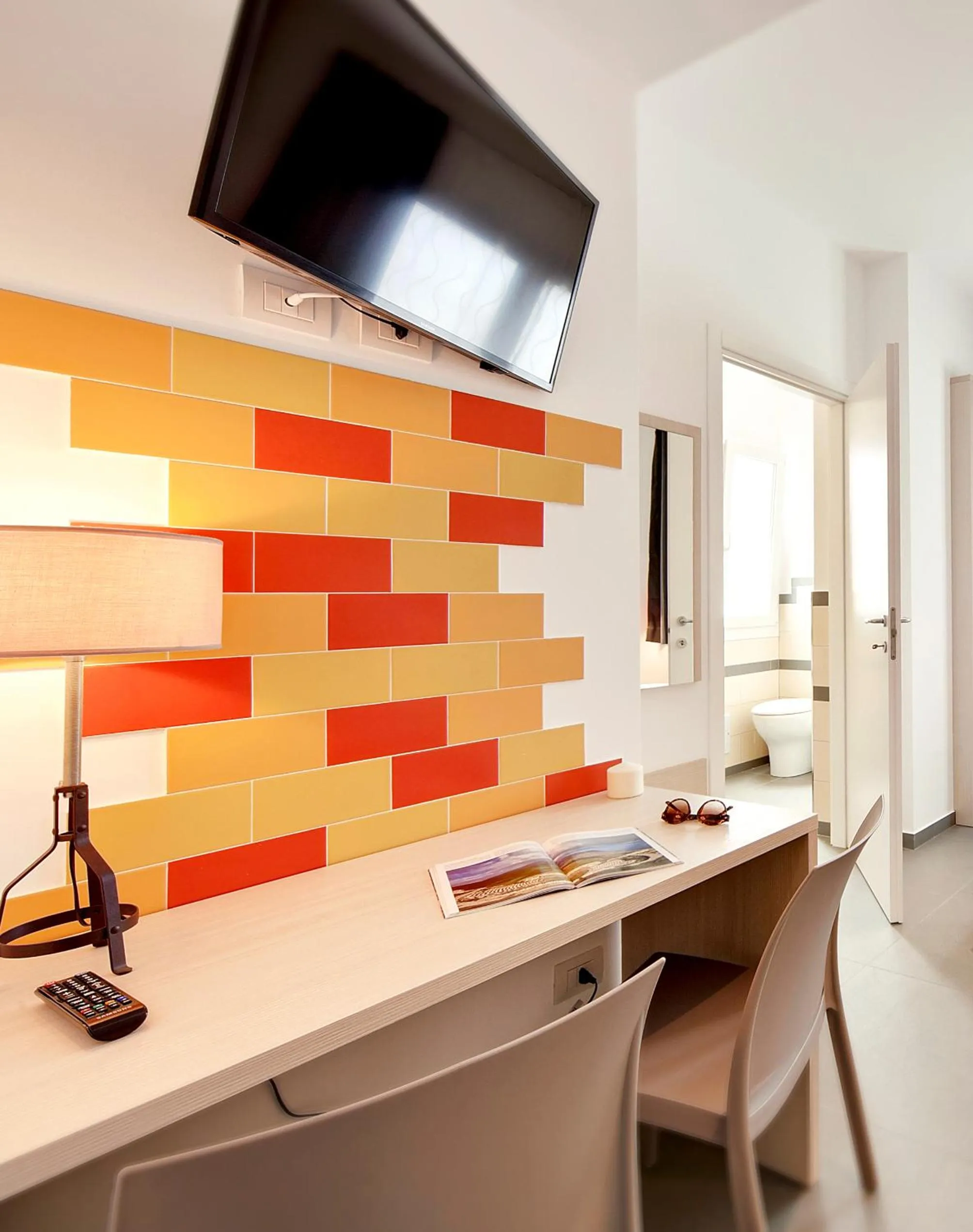 Decorative detail in Residence Dei Viali