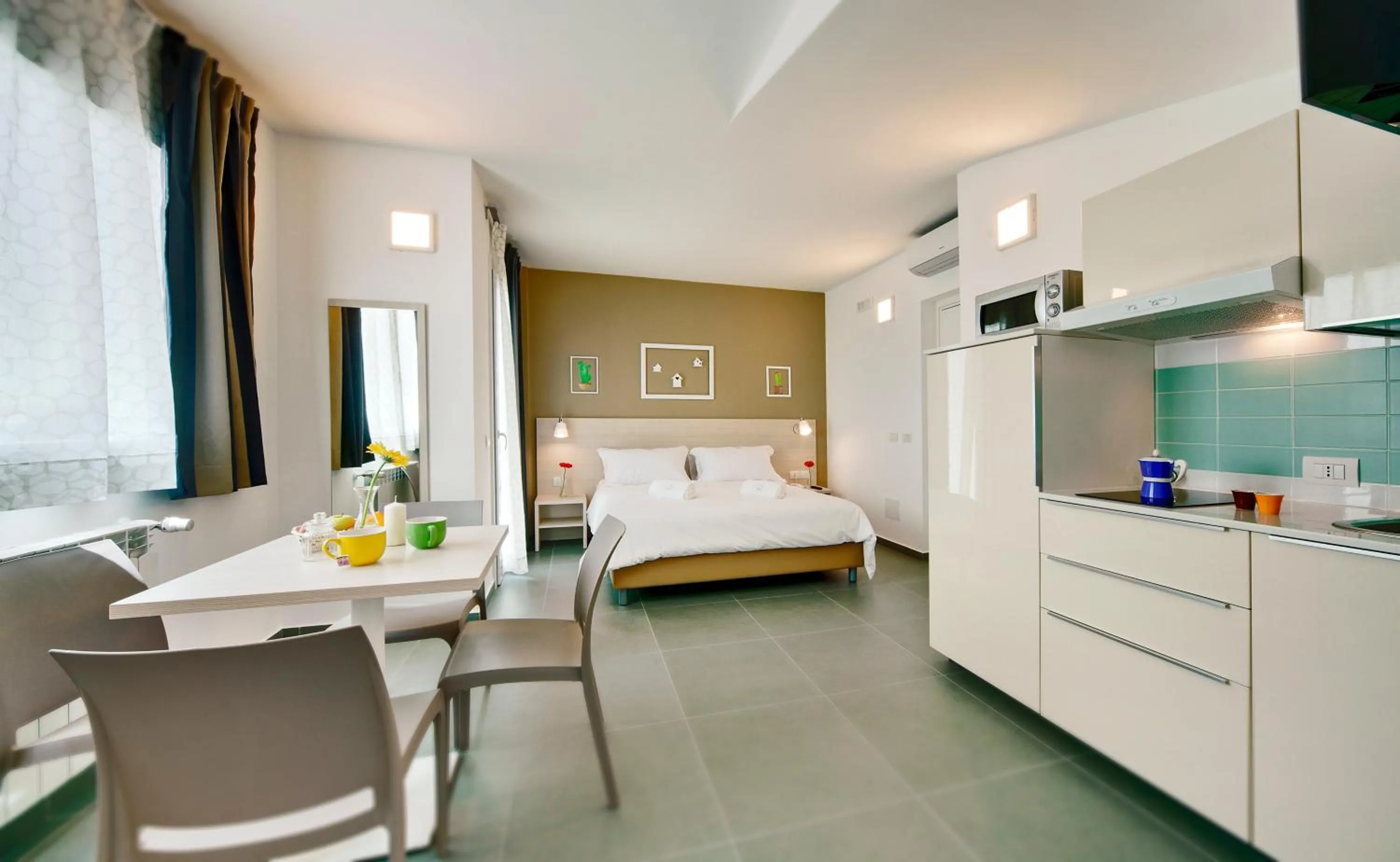 Photo of the whole room, Bed in Residence Dei Viali