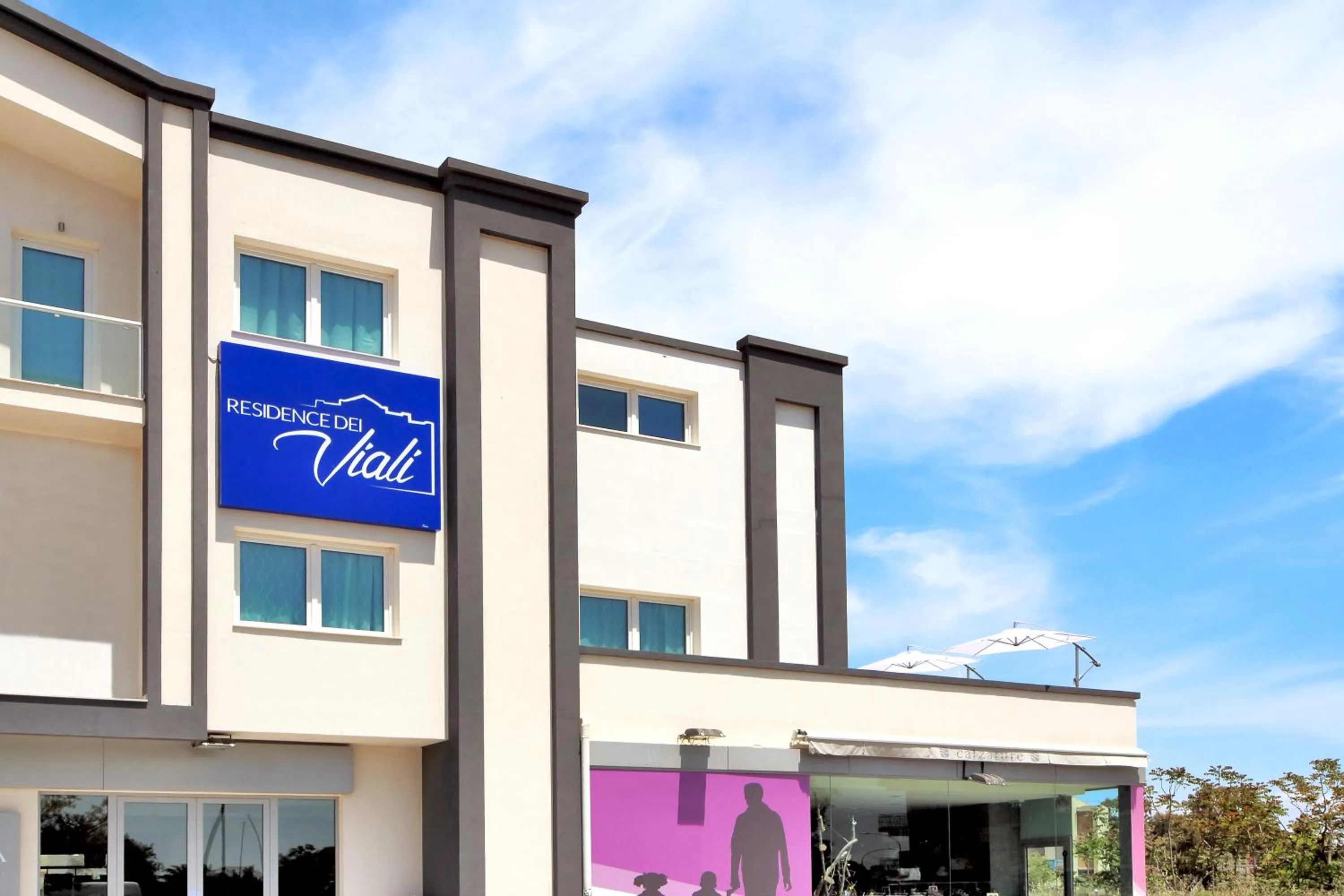 Facade/entrance in Residence Dei Viali