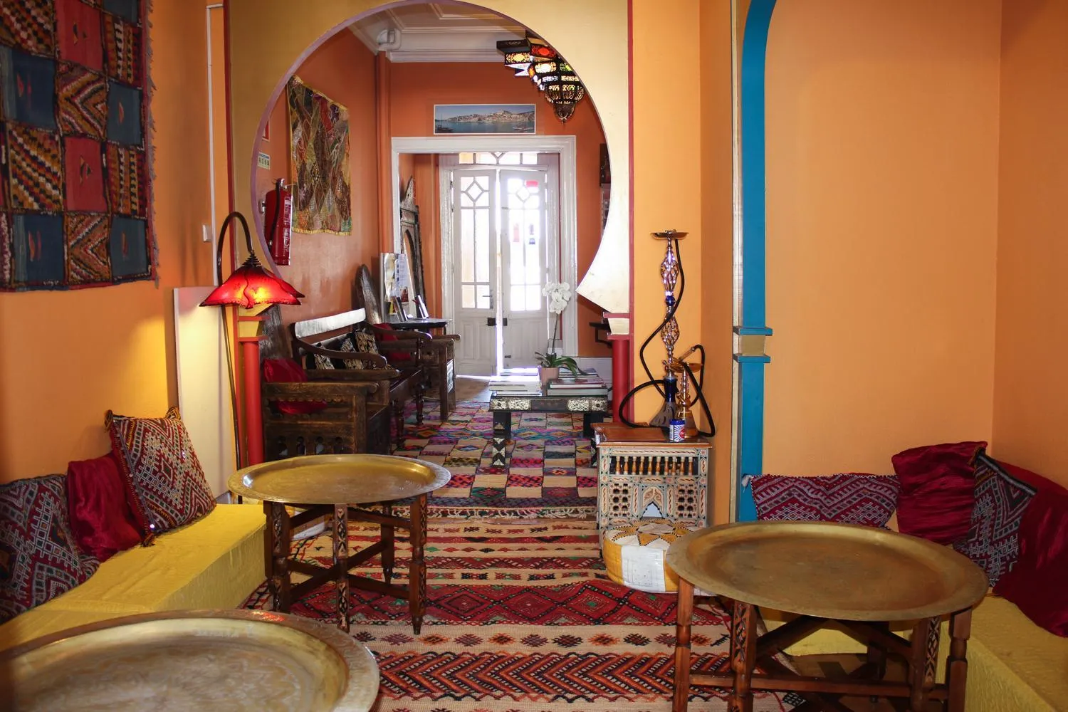 Communal lounge/ TV room in Porto Riad - Guest House