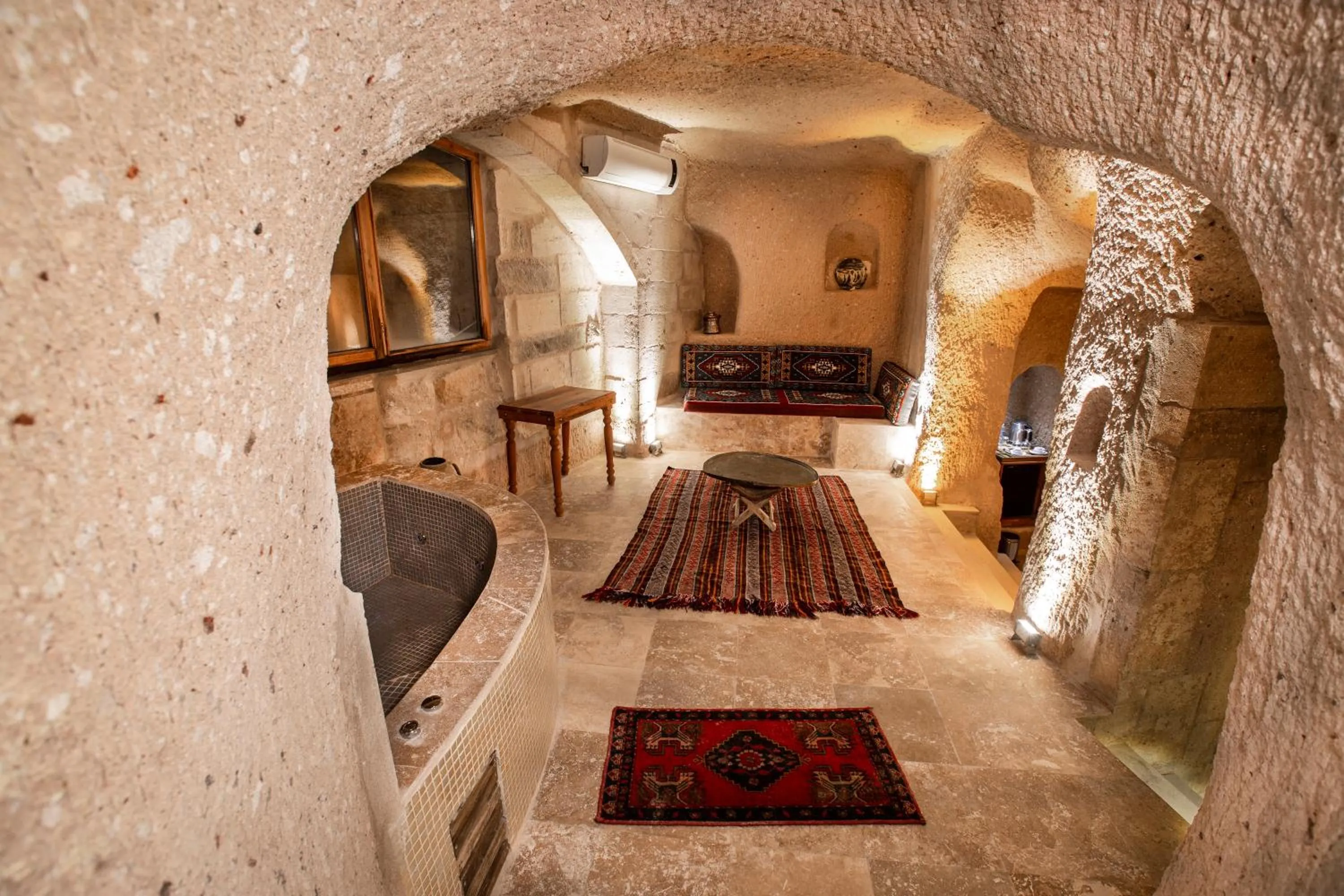 Massage, Bed in Caldera Cave Hotel