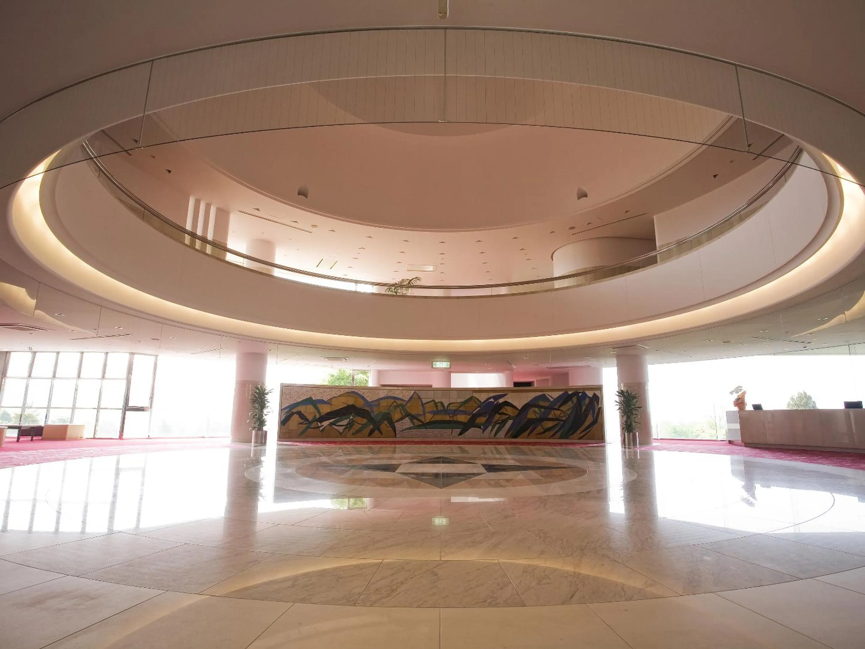 Lobby or reception, Property Logo/Sign in Spring Golf and Art Resort Awaji