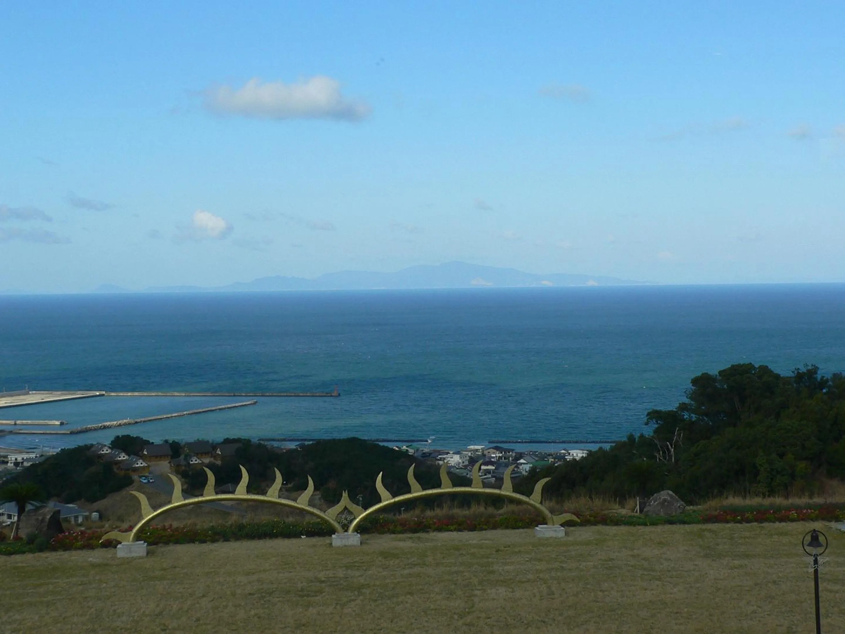 Natural Landscape in Spring Golf and Art Resort Awaji