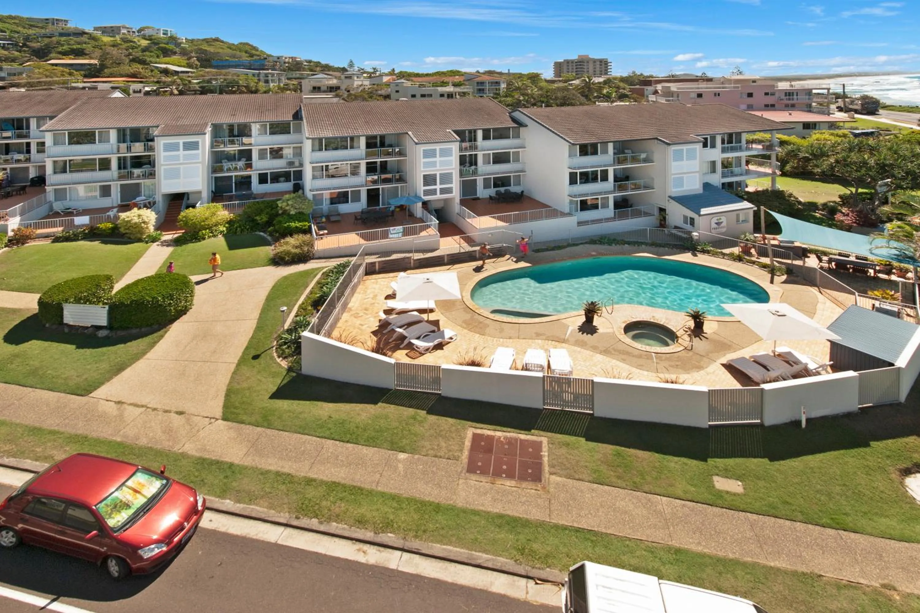 Facade/entrance in Pandanus Coolum Beach