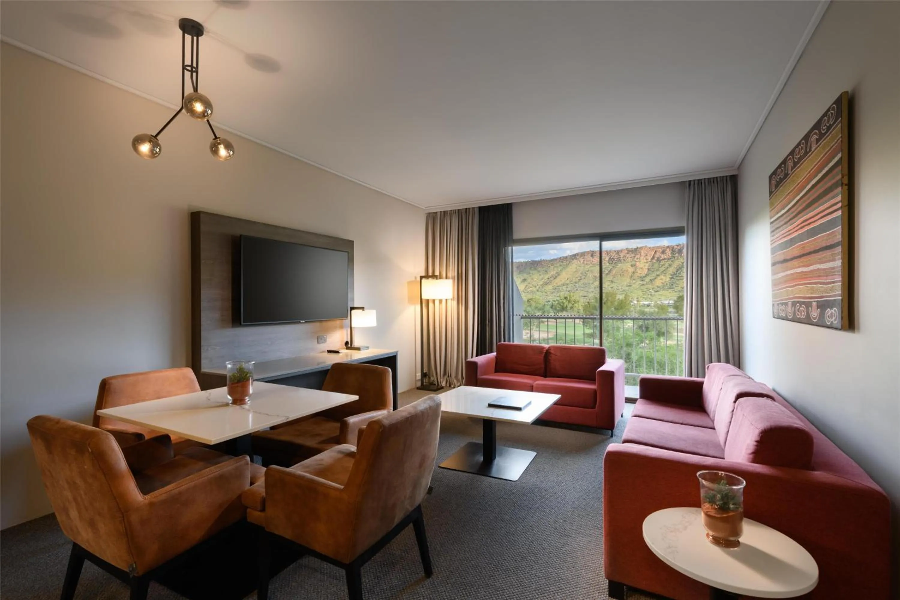 Living room in DoubleTree by Hilton Alice Springs