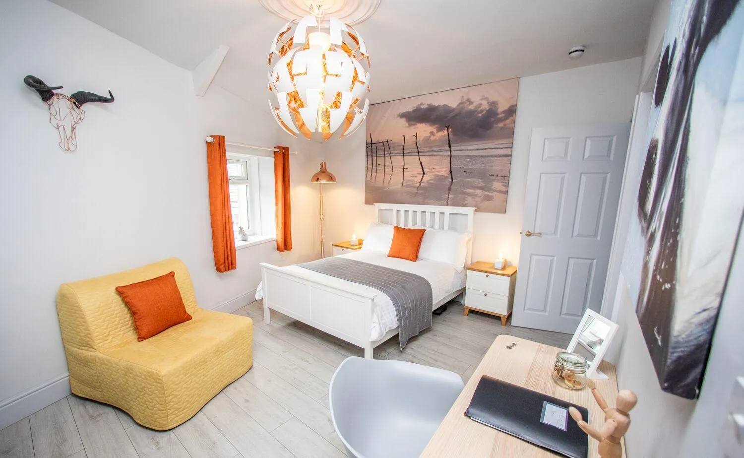 Bed in James' Place at Dowlais