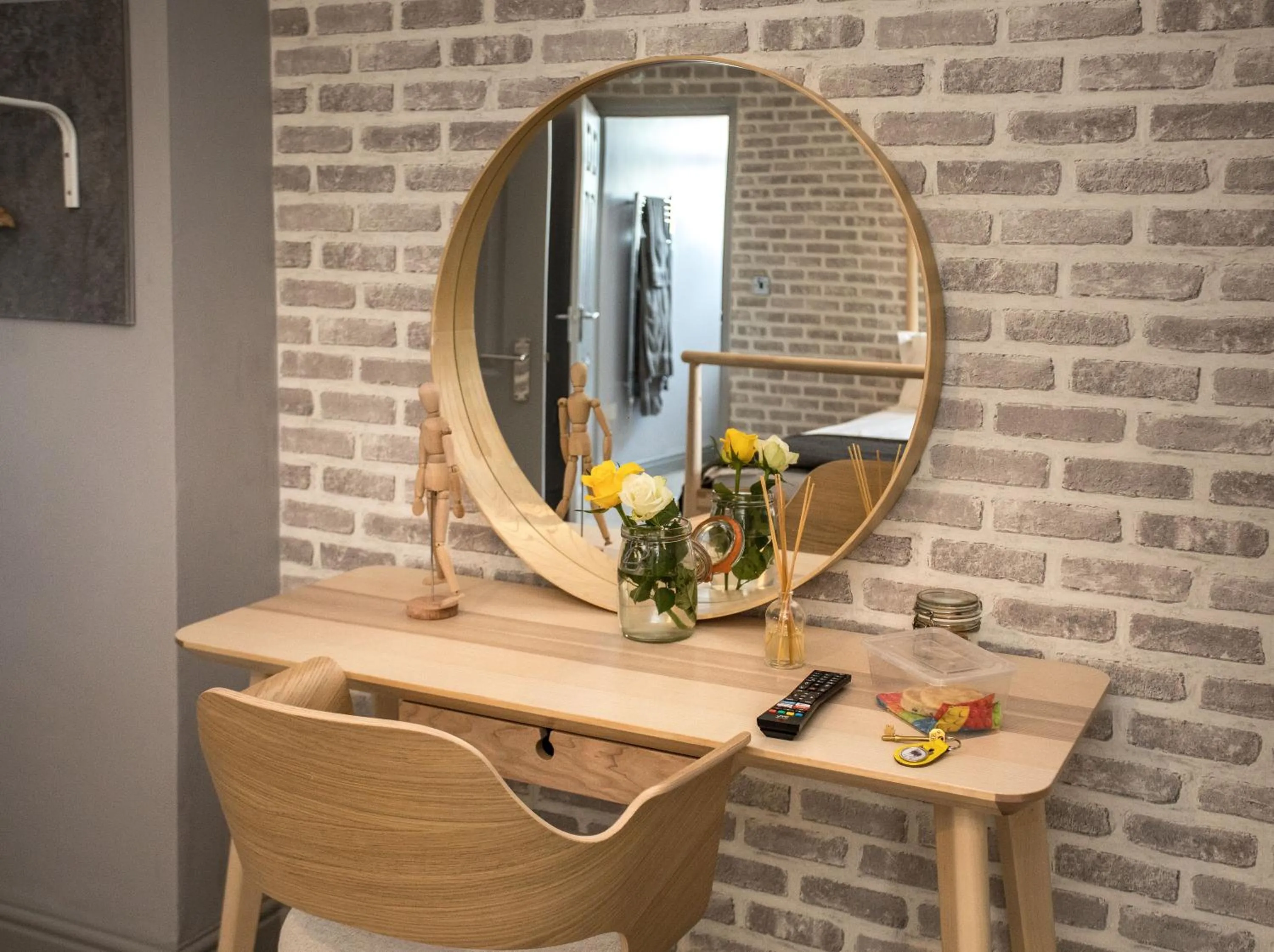 Seating area in James' Place at Dowlais