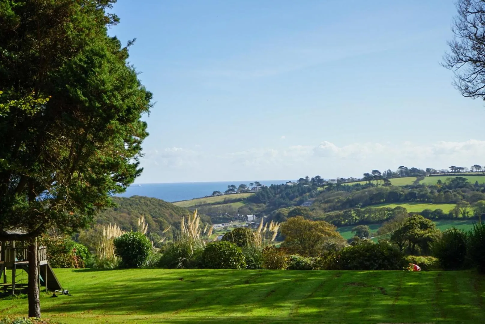 Children play ground in Penmorvah Manor Hotel