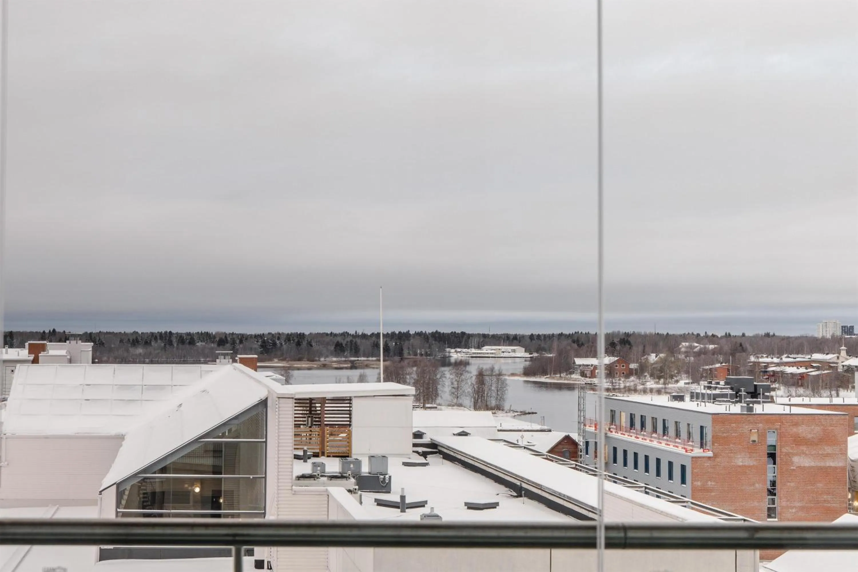 Bedroom in Scandic Oulu City