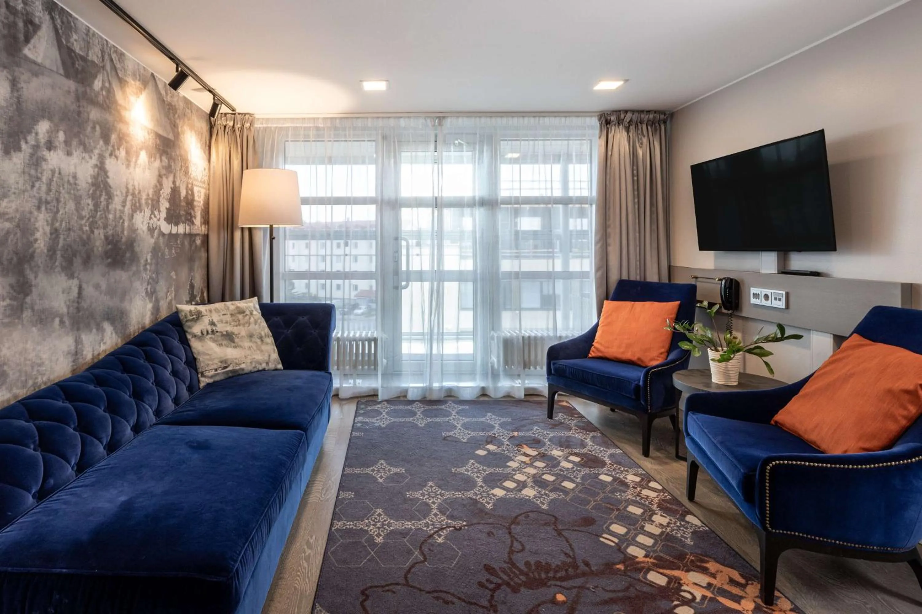 Bedroom in Scandic Rovaniemi City