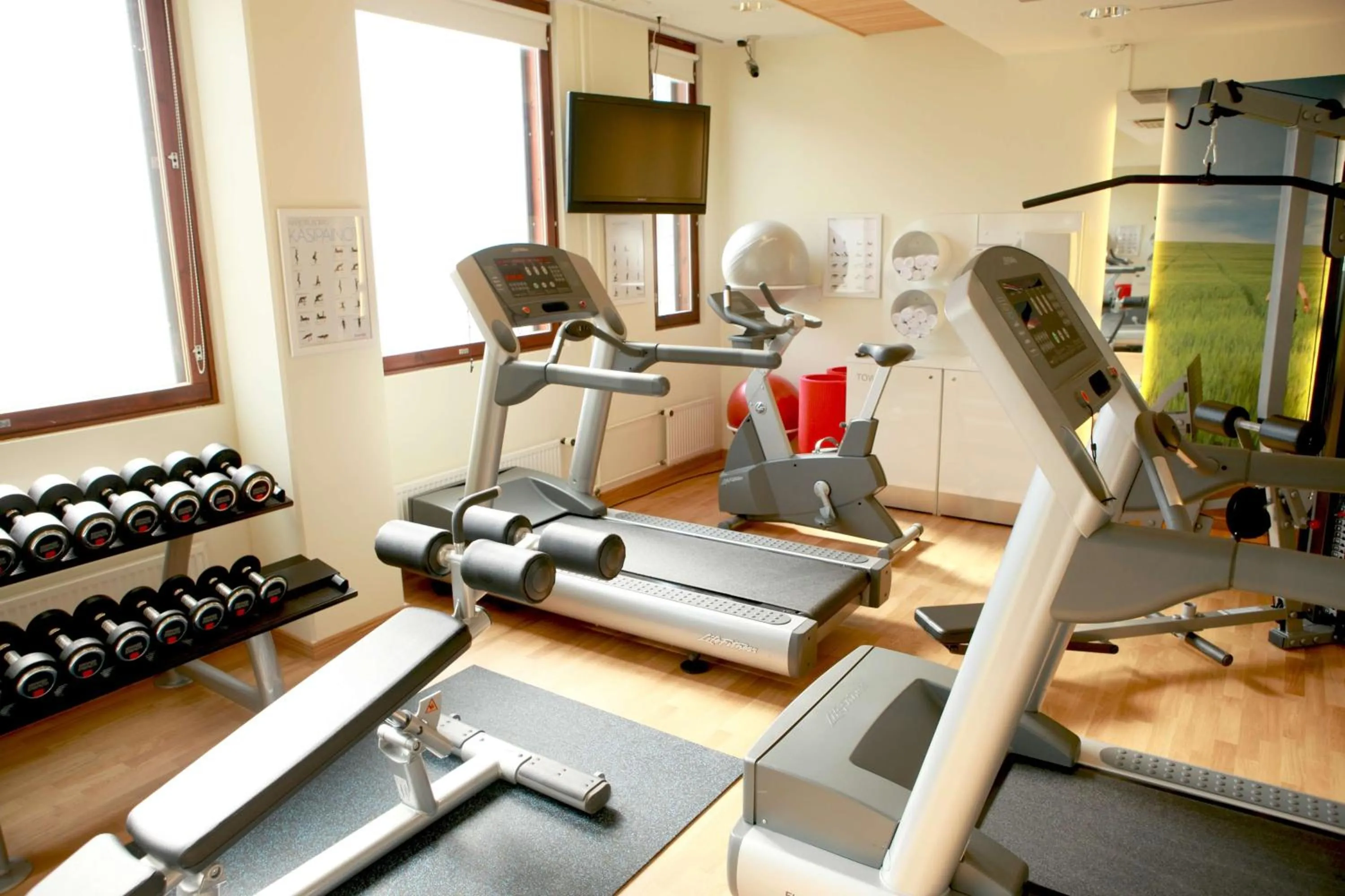 Fitness centre/facilities in Scandic Jyväskylä Station