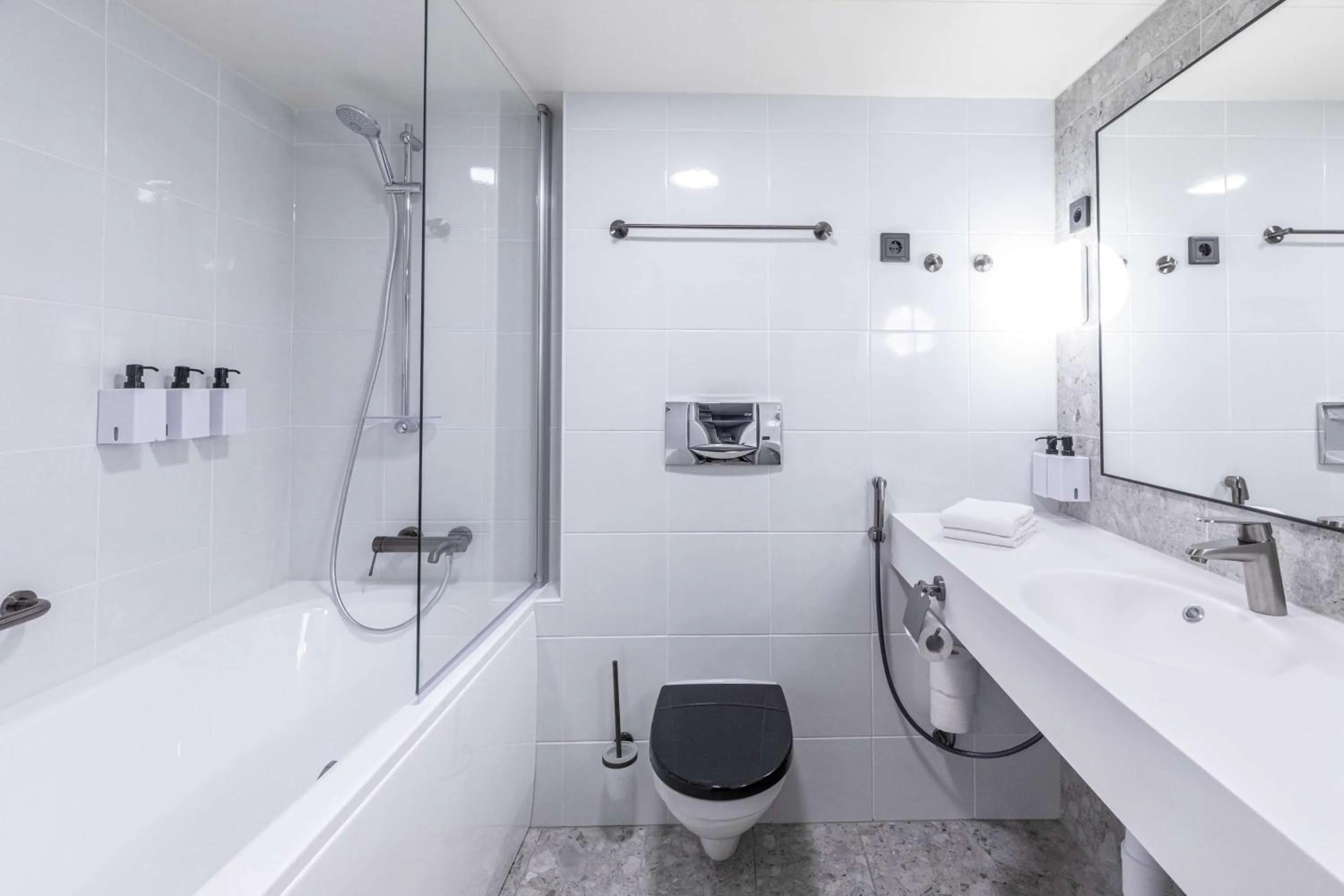 Bathroom in Scandic Jyväskylä Station