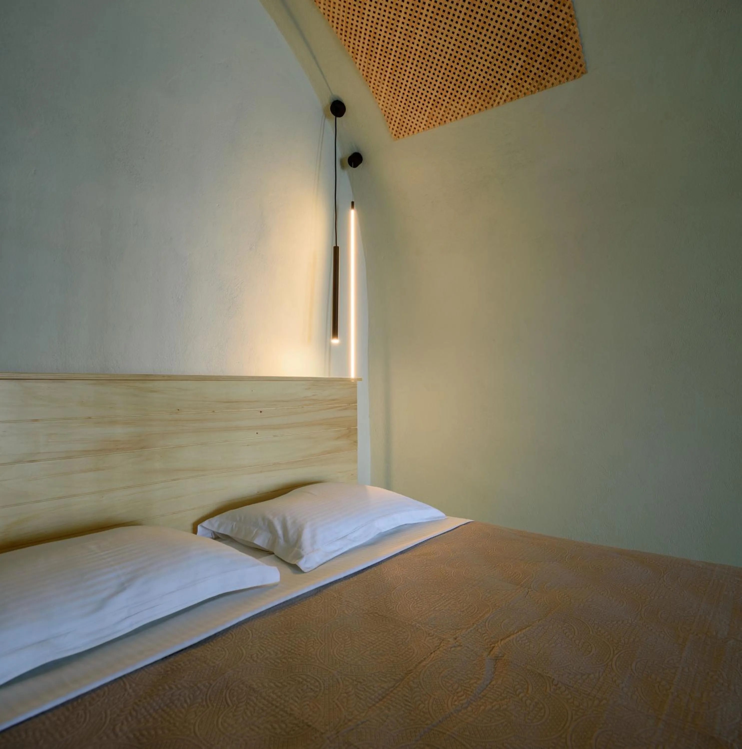 Bed in Sublime Villa & Caves