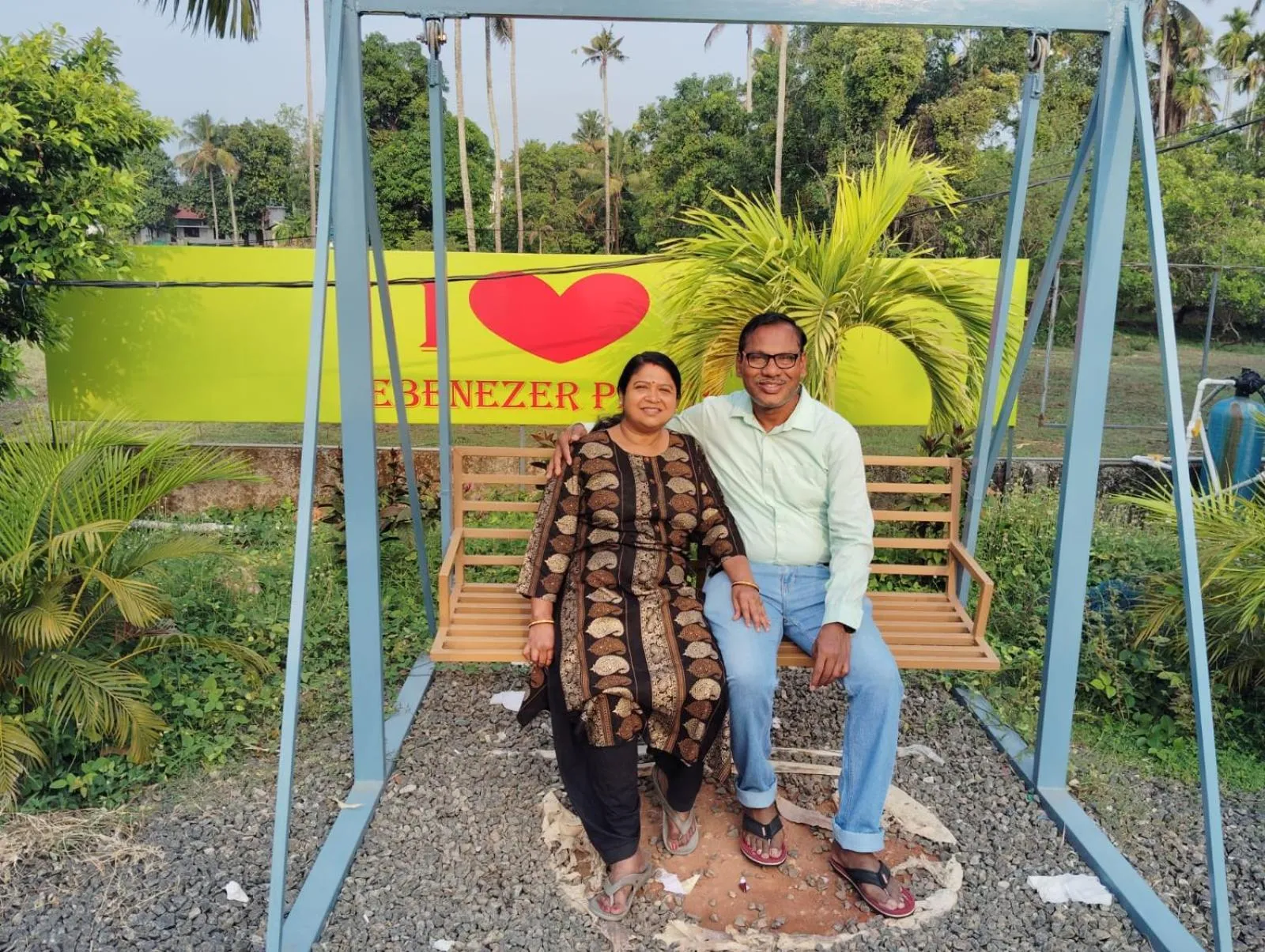 Children play ground in Ebenezer Plaza