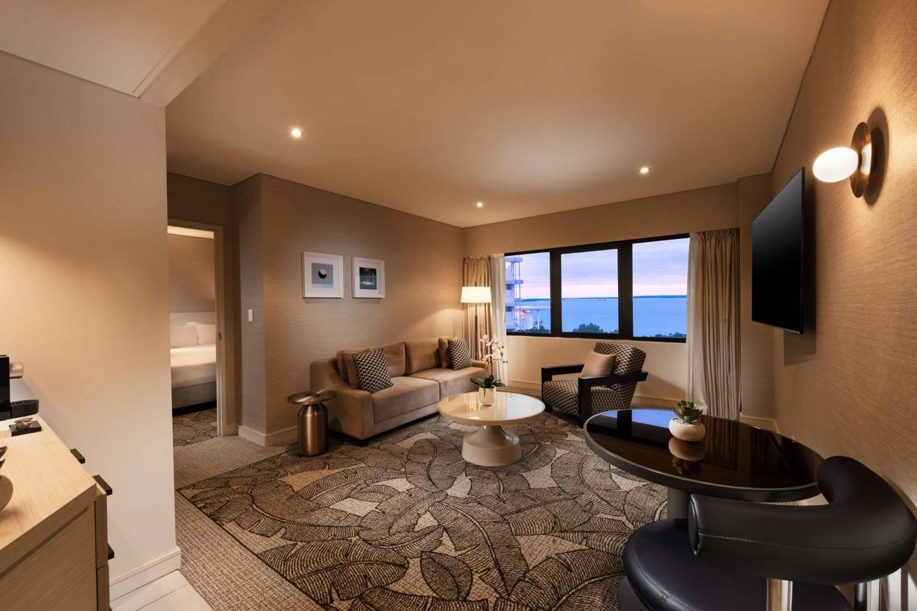 Living room in Hilton Darwin