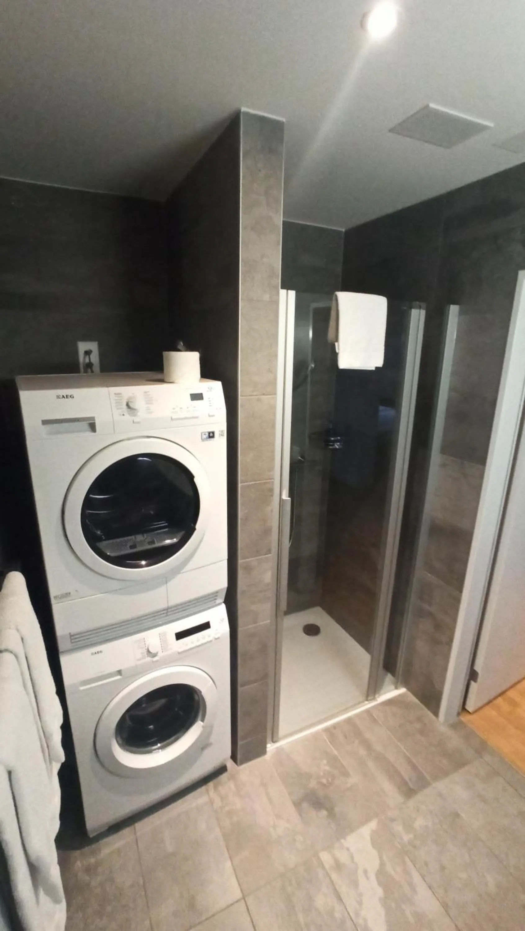 Shower in Boutique Hotel Spedition a member of DESIGN HOTELS