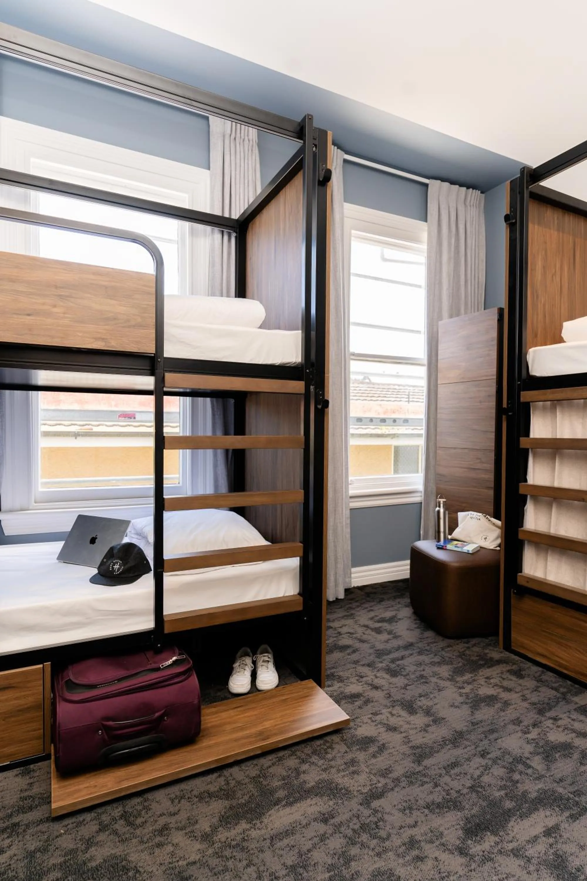 Photo of the whole room, Bed in Haka House Christchurch