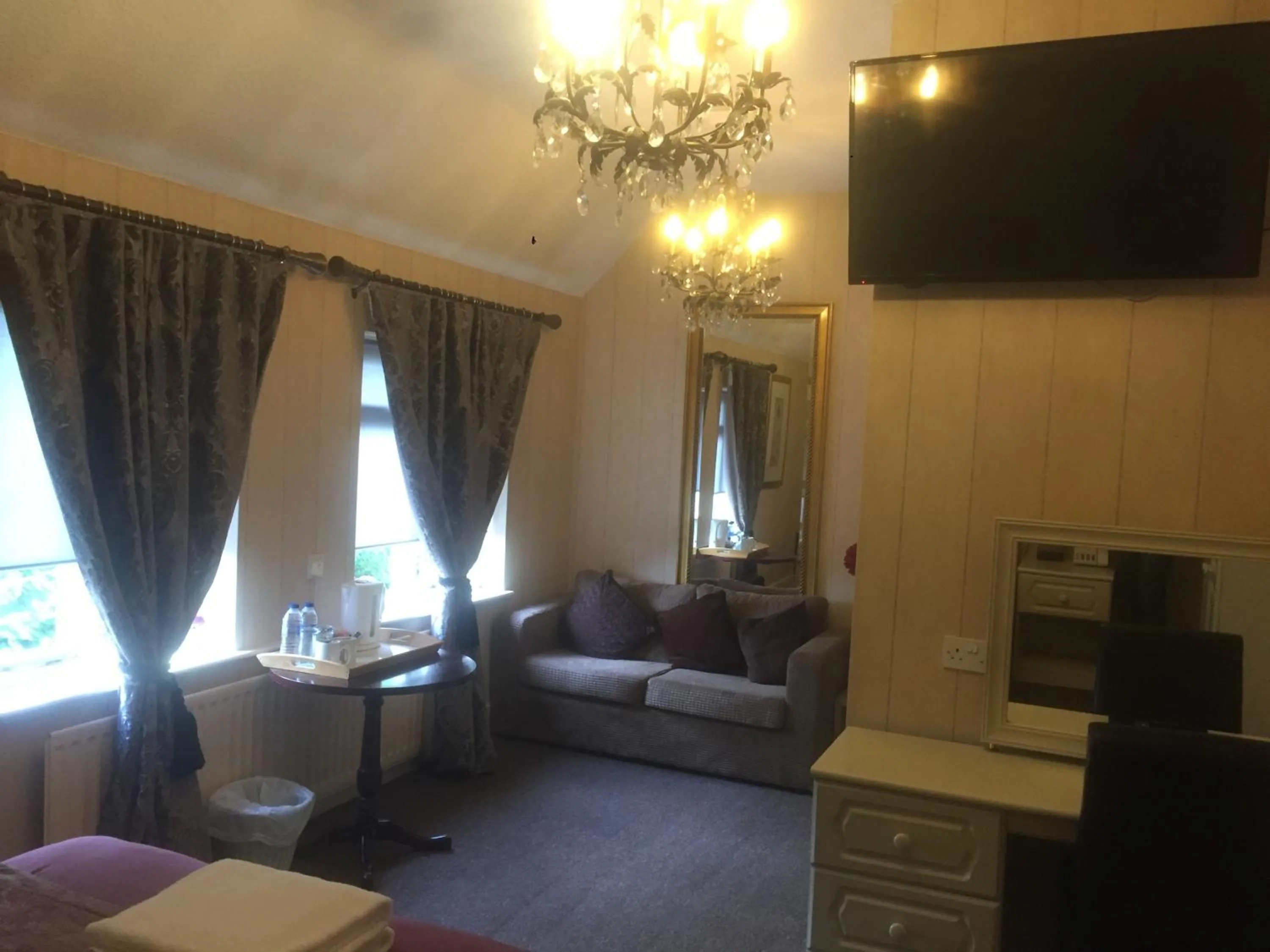 Seating area in Haigs Hotel