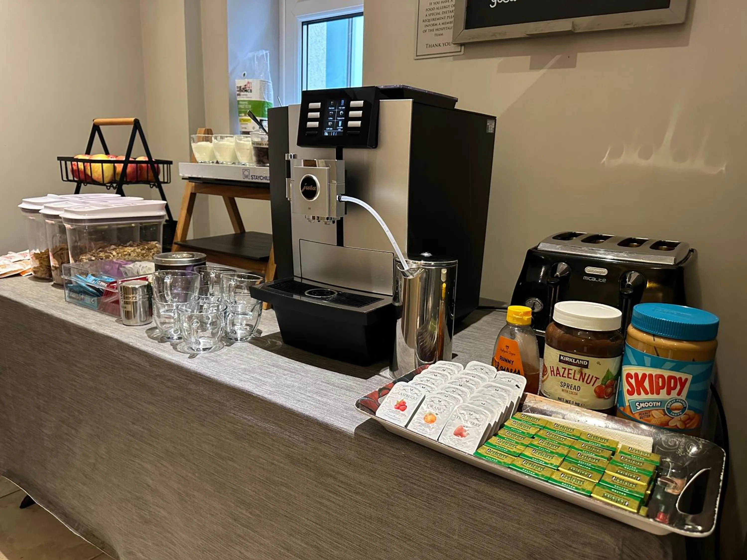 Buffet breakfast in Number One Hundred Bed And Breakfast