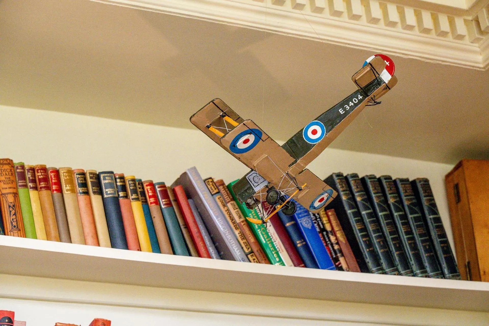 Decorative detail in Llangoed Hall