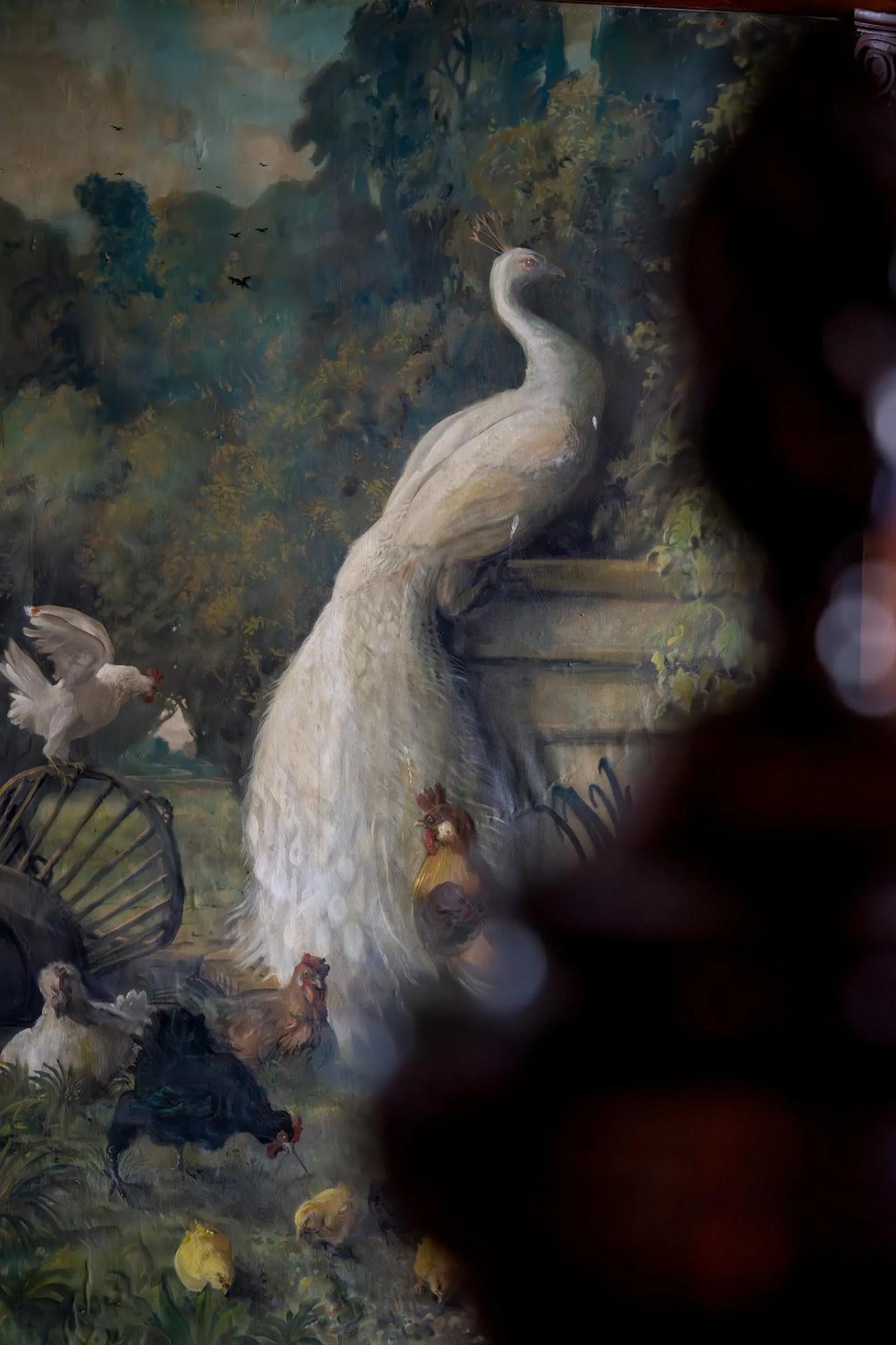 Decorative detail in Llangoed Hall