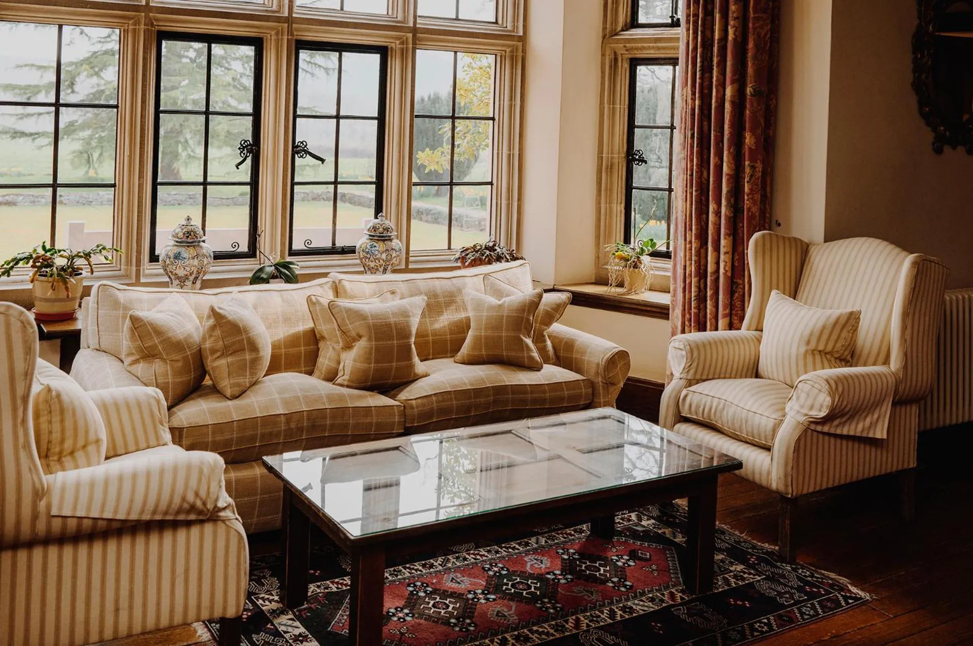 Property building in Llangoed Hall