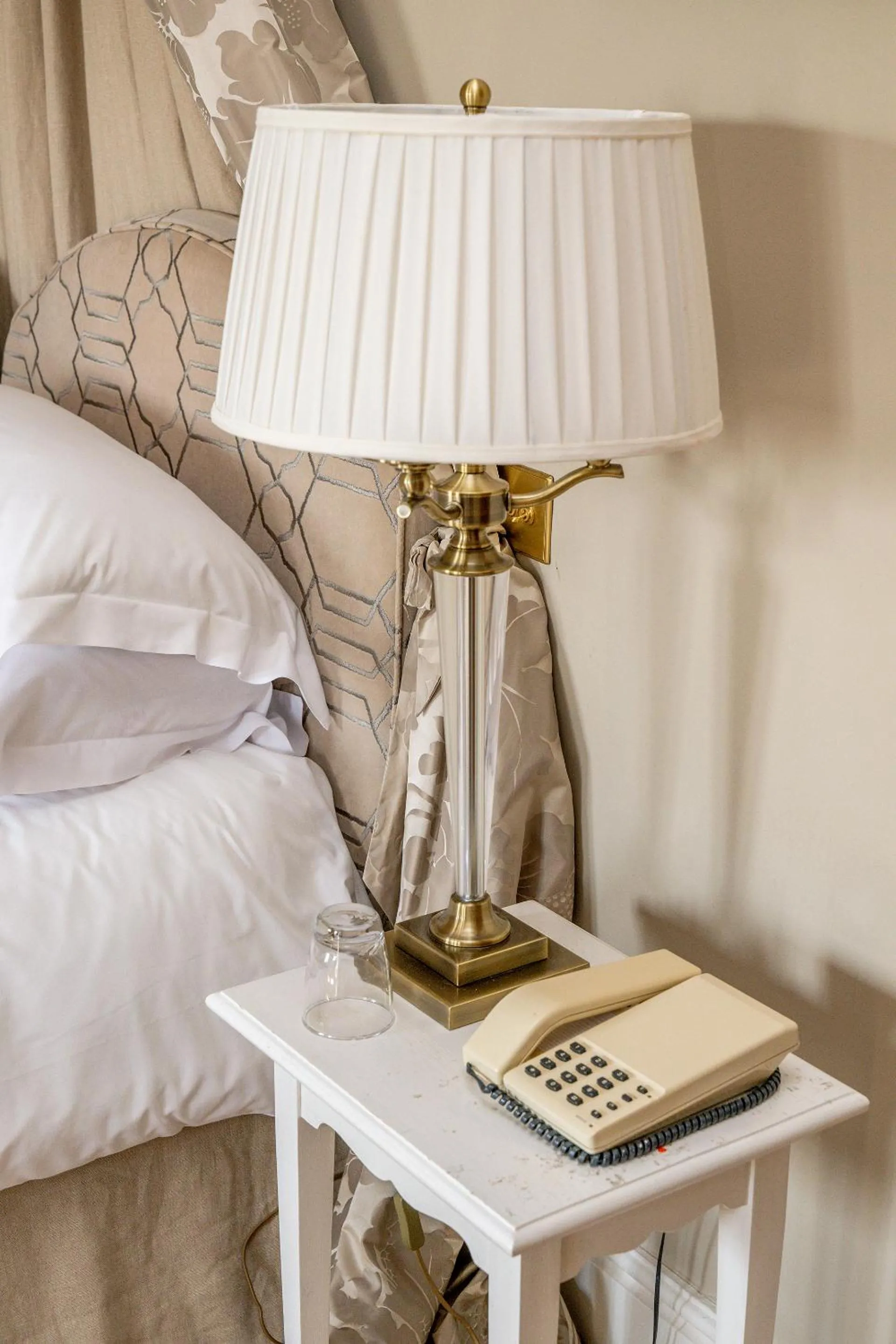 Bed in Llangoed Hall