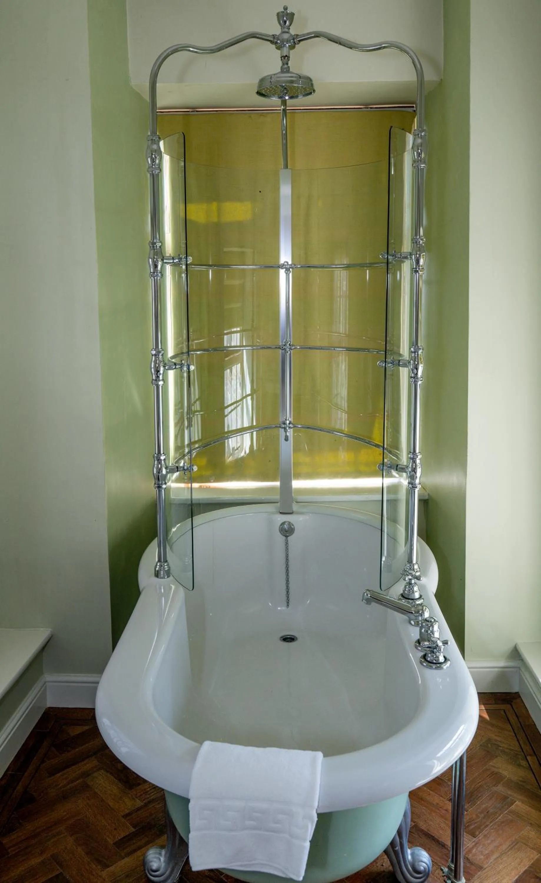 Bathroom in Llangoed Hall