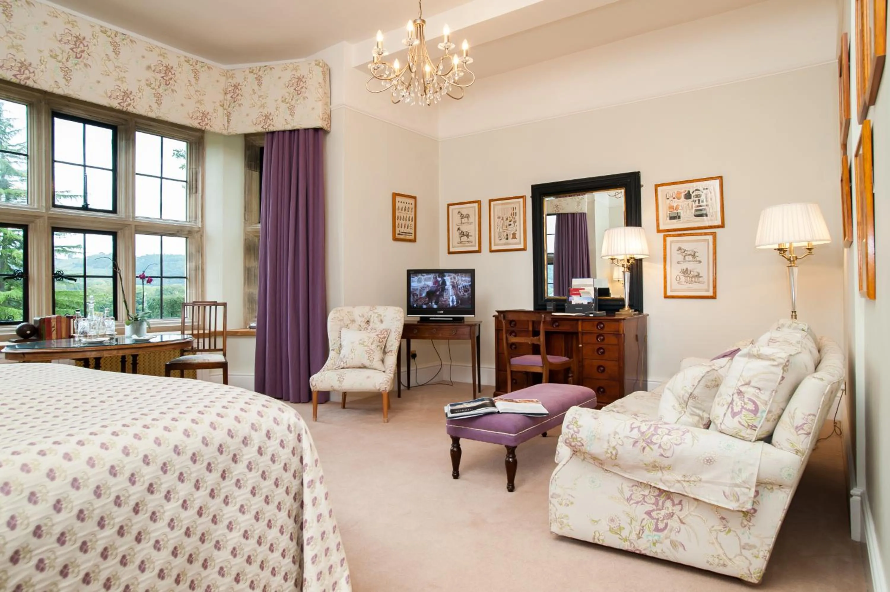 TV and multimedia in Llangoed Hall