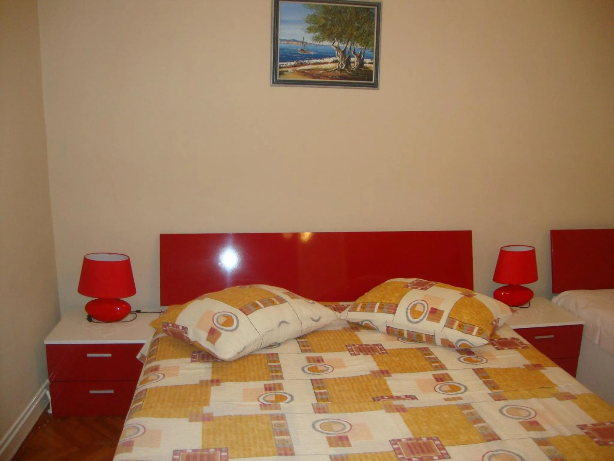 Bedroom, Bed in Apartments Hajo