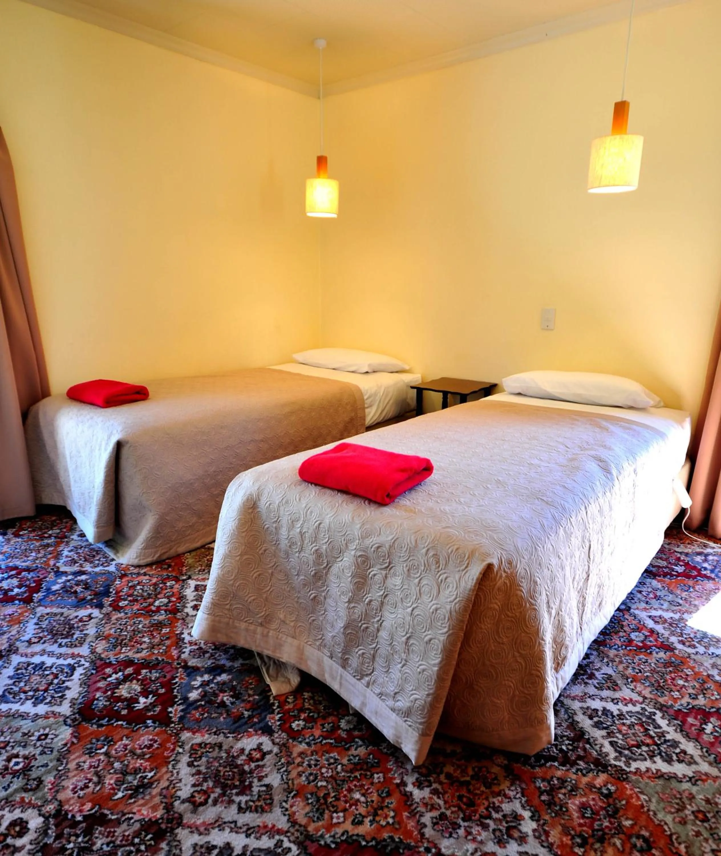 Bed in Greenacres Alpine Chalets & Villas