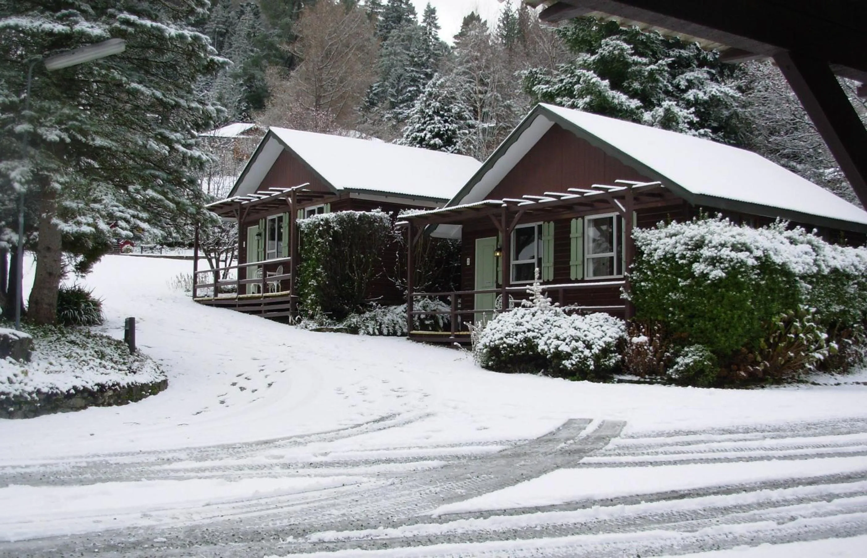 Property building in Greenacres Alpine Chalets & Villas