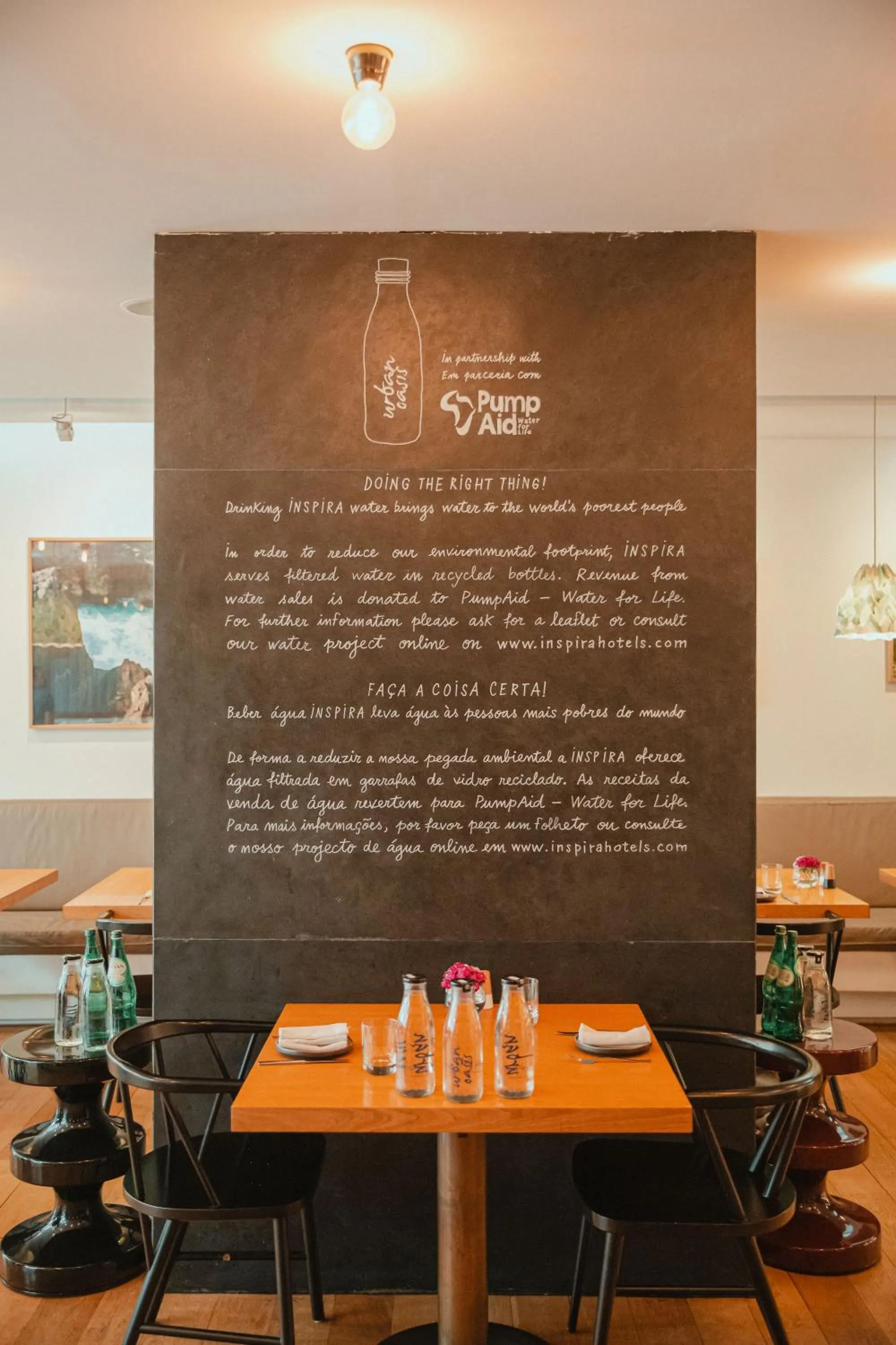 Restaurant/places to eat in Inspira Liberdade Boutique Hotel