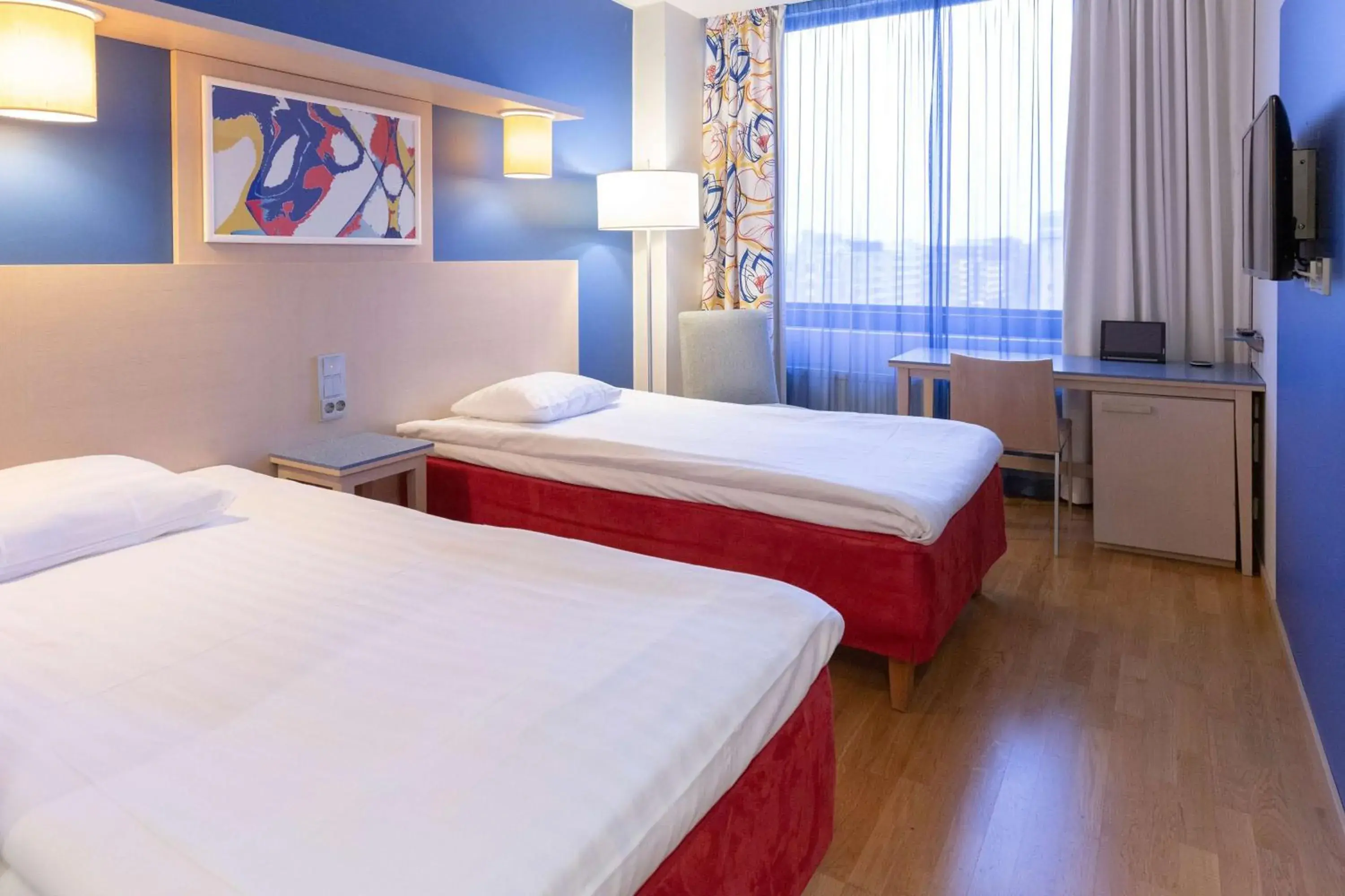 Standard Twin Room in Scandic Hakaniemi Standard Twin Room in Scandic Hakaniemi