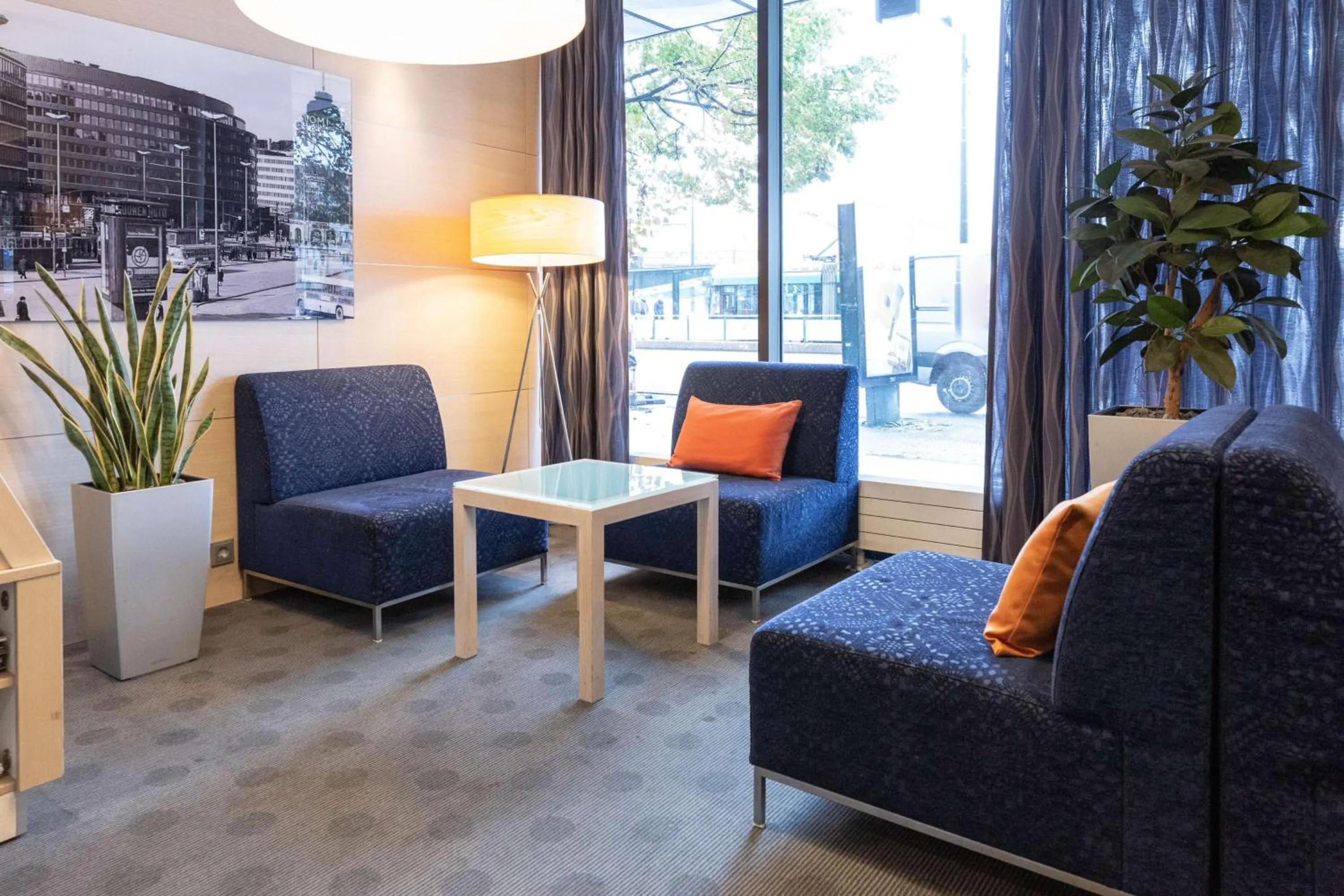 Lobby or reception in Scandic Hakaniemi