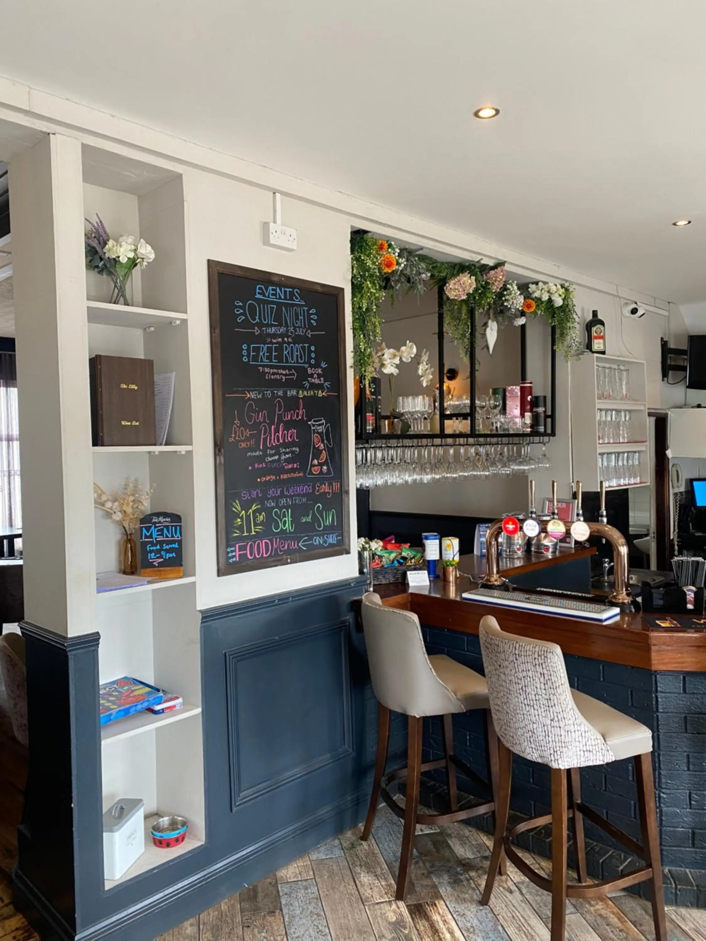 Restaurant/places to eat in The Lilly Restaurant With Rooms