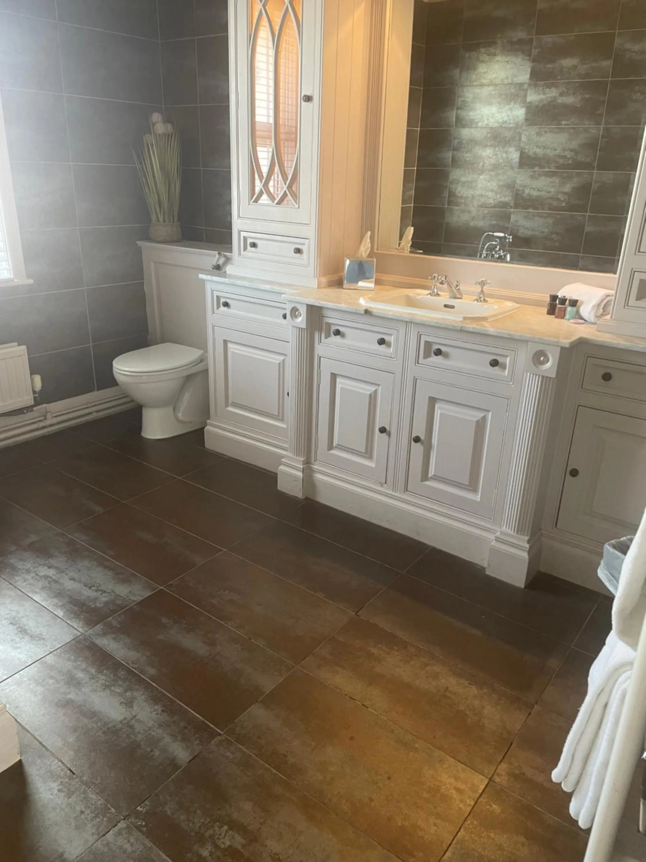 Toilet in The Lilly Restaurant With Rooms