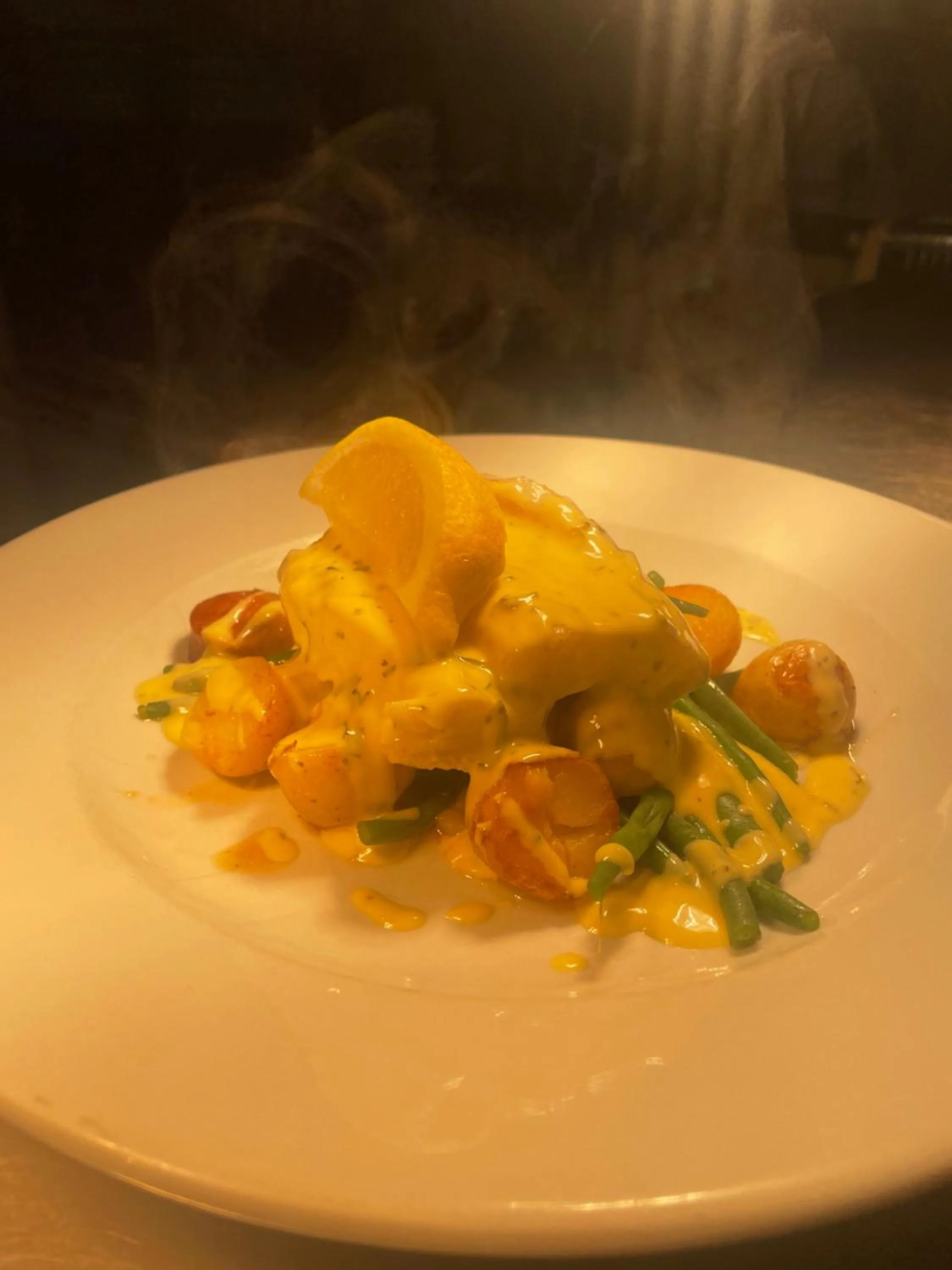 Food and drinks in The Lilly Restaurant With Rooms