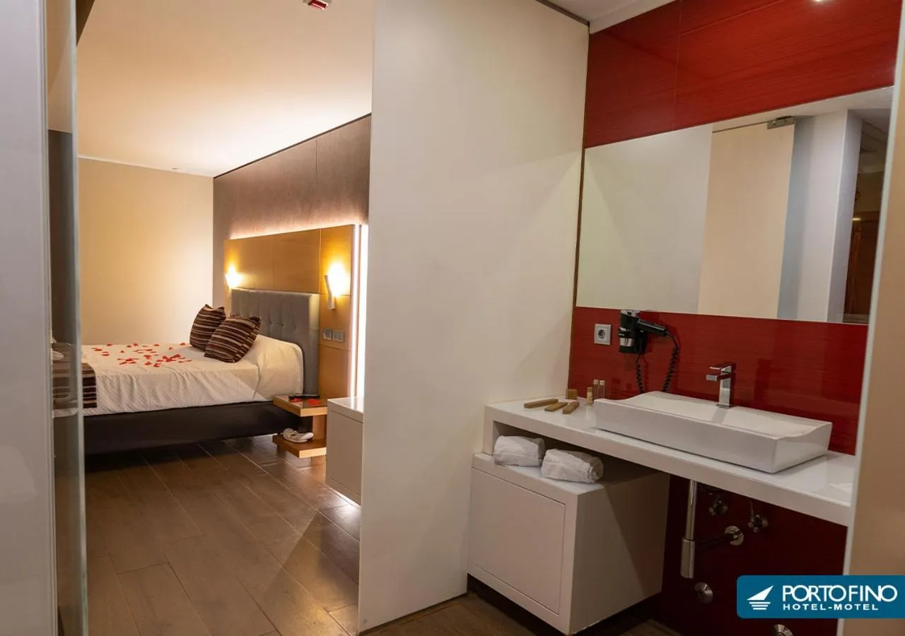 Bed in Motel Portofino