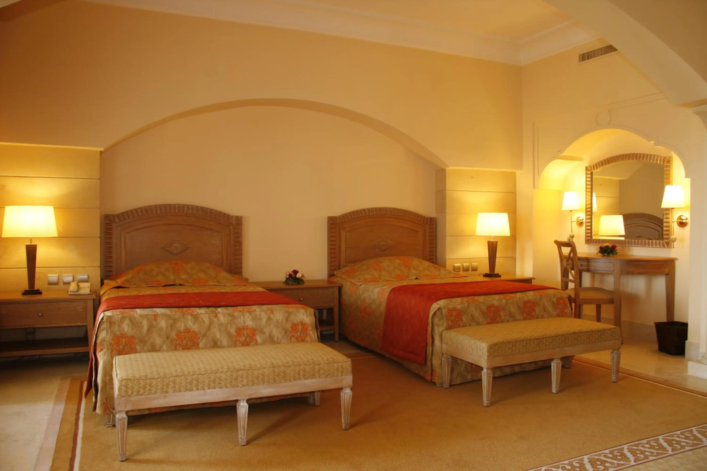 Bed in Hasdrubal Prestige Thalassa & Spa Djerba