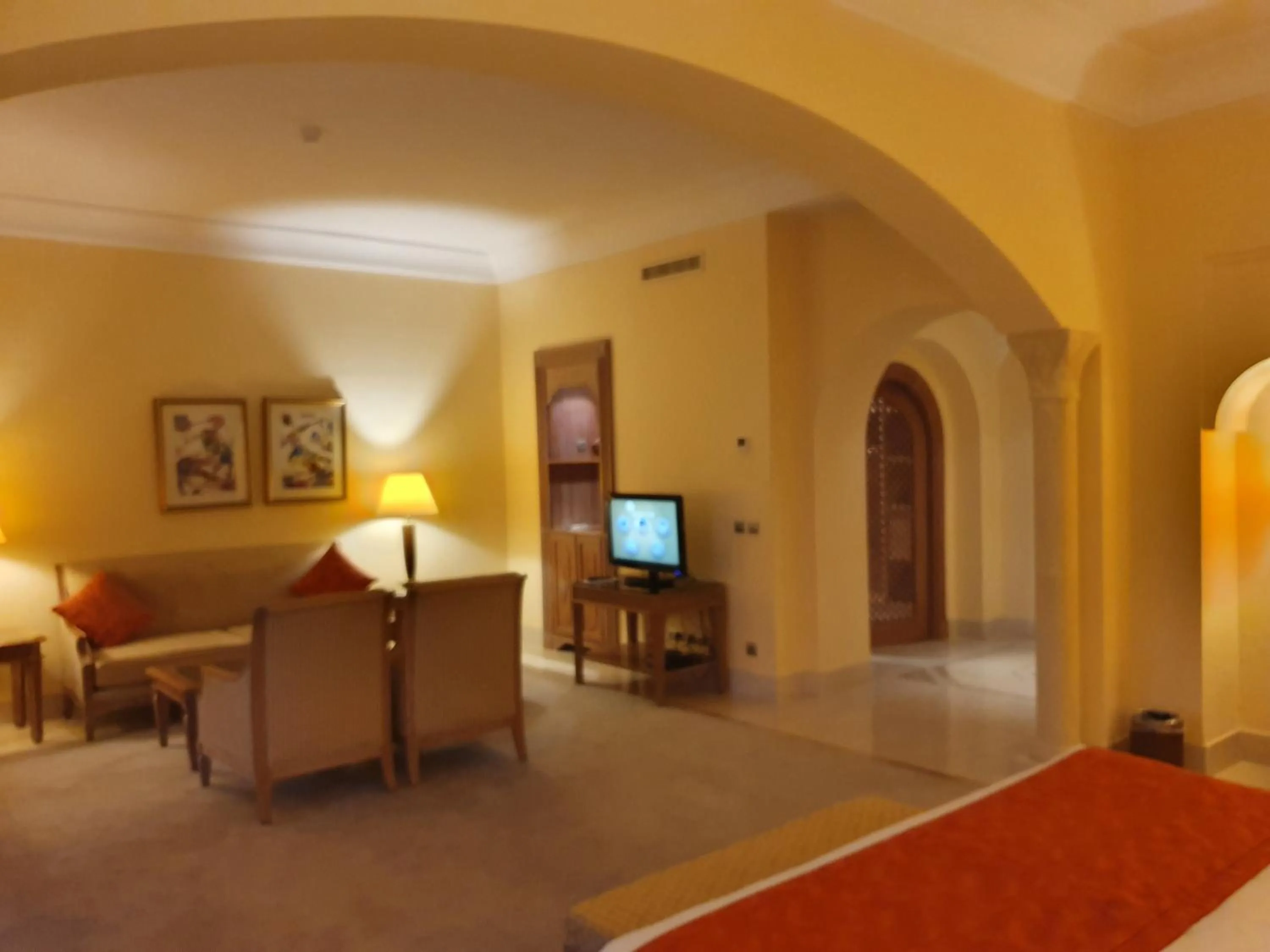 Living room, Bed in Hasdrubal Prestige Thalassa & Spa Djerba