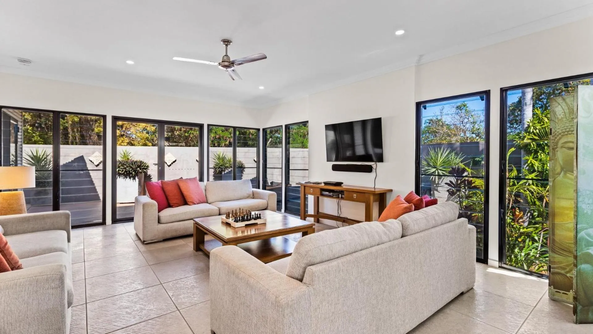 Living room in The Pearle of Cable Beach