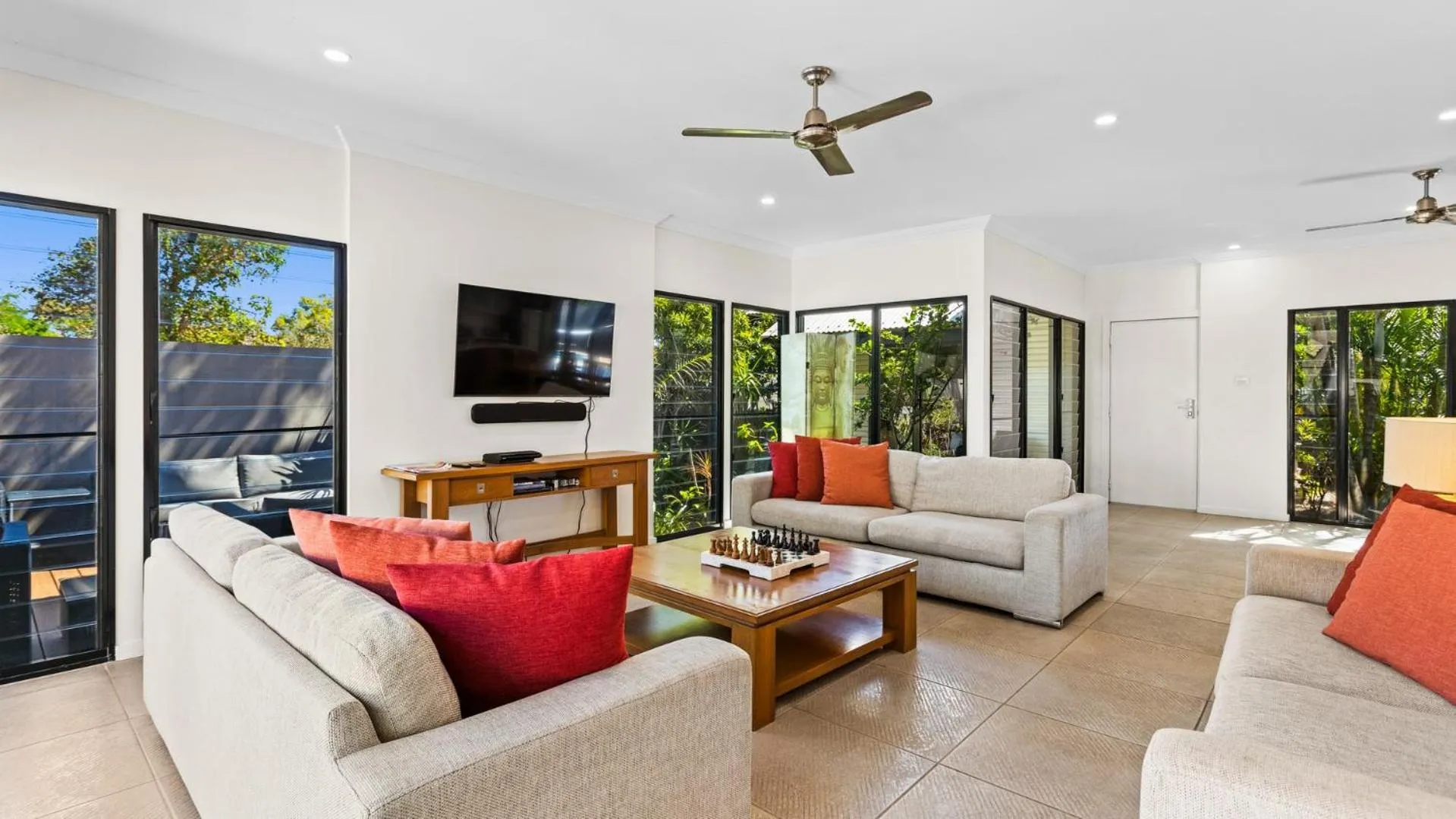 Living room in The Pearle of Cable Beach